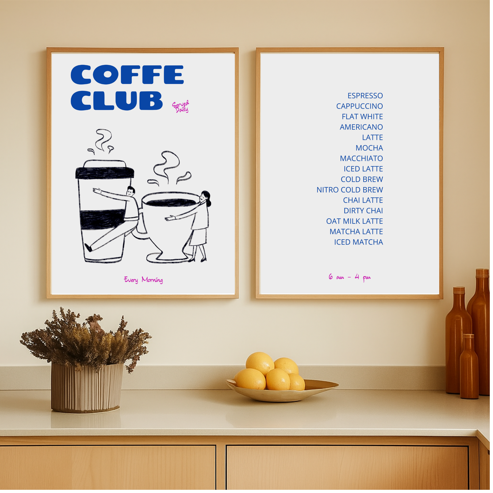 Express Coffe Club - 2 Affiches