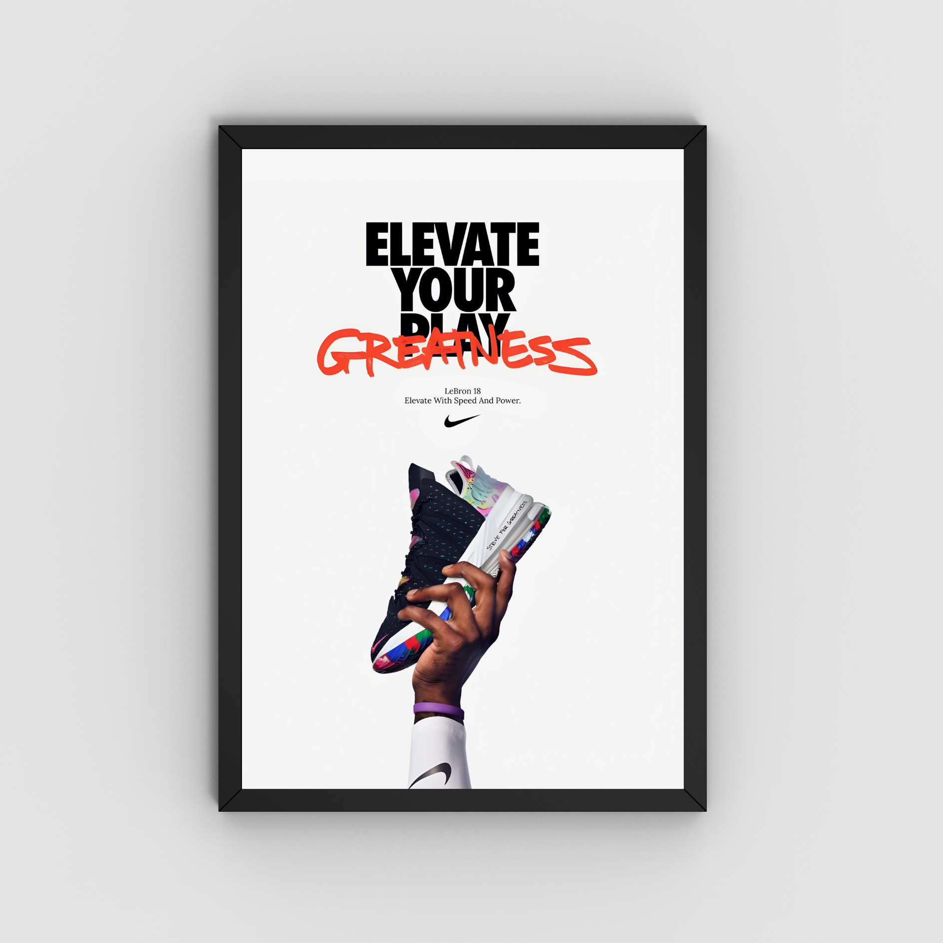 Affiche - Nike LeBron 18