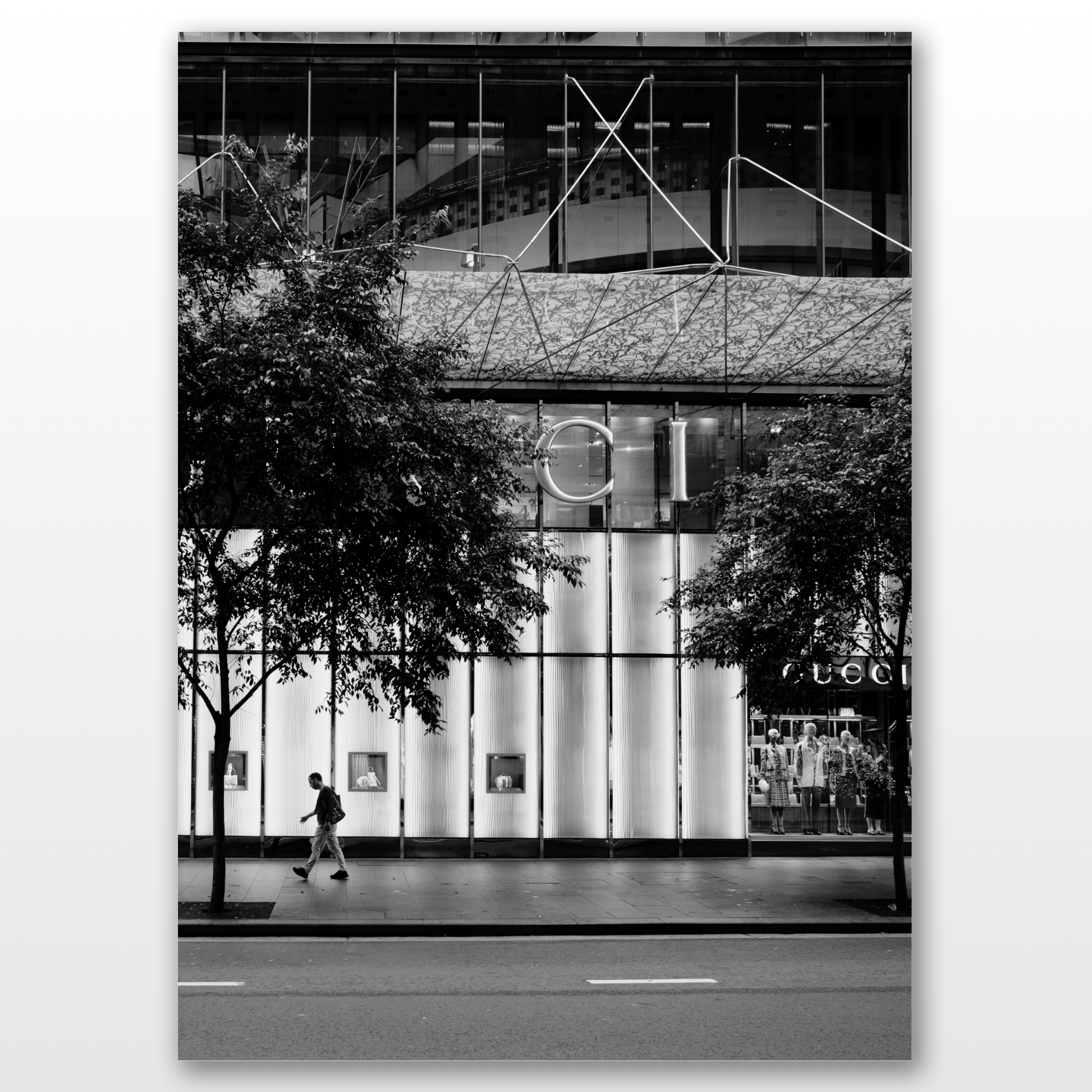 Gucci boutique - Affiche