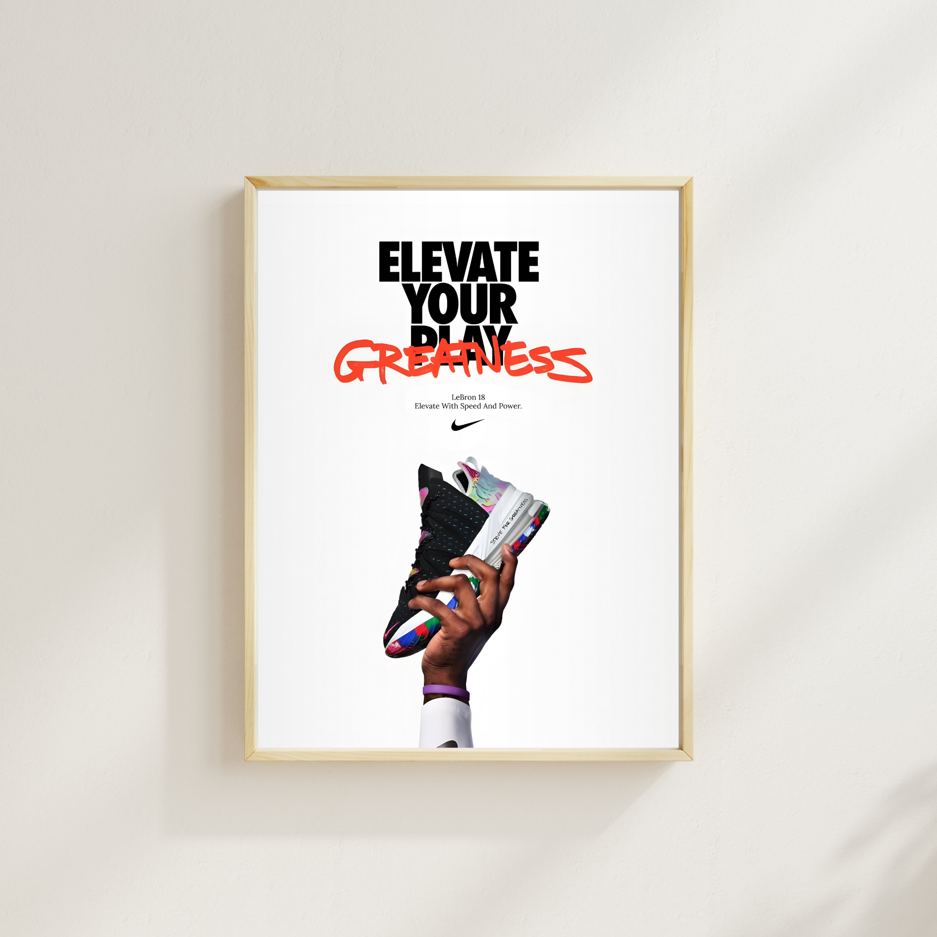 Affiche - Nike LeBron 18