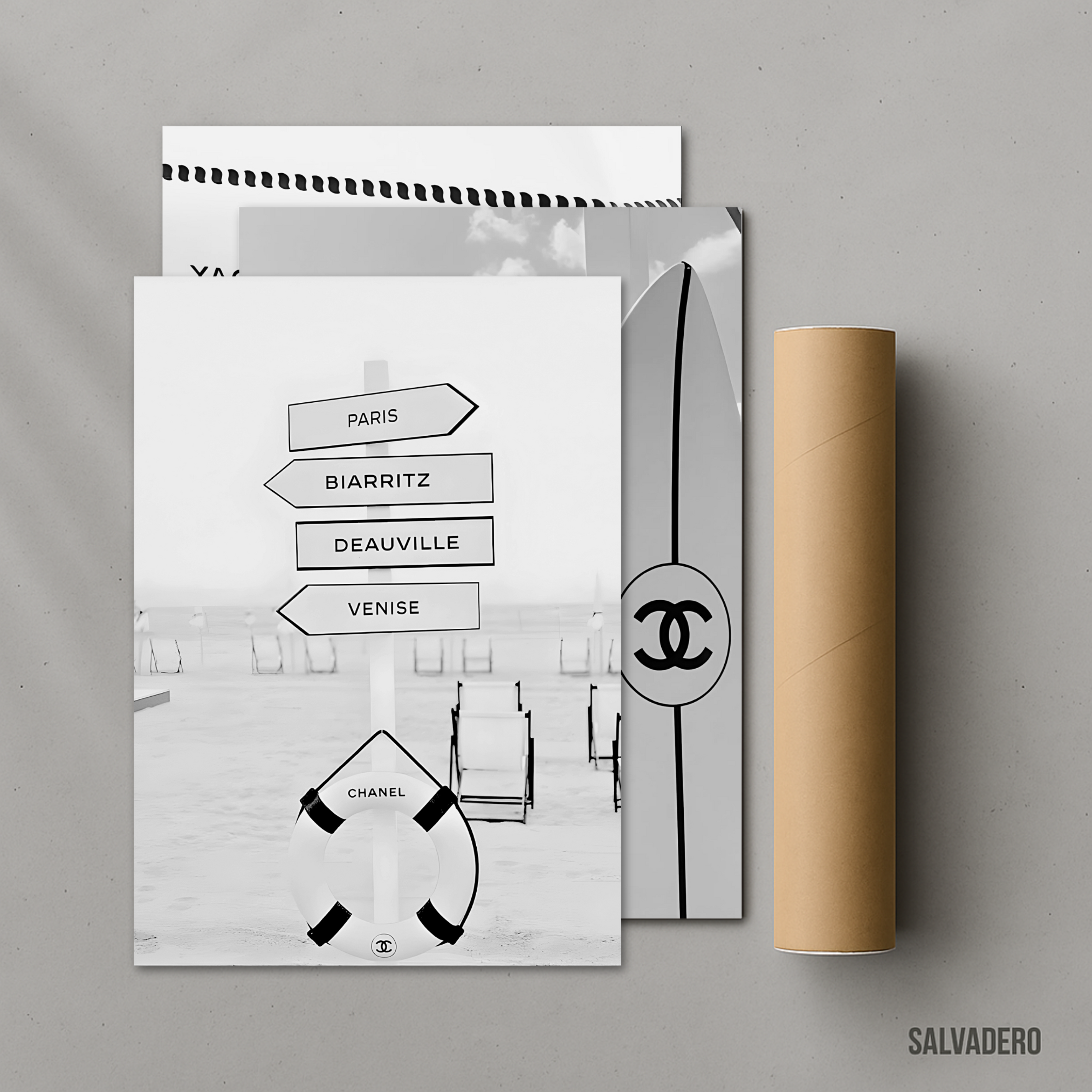 J12 - Lot de 3 affiches