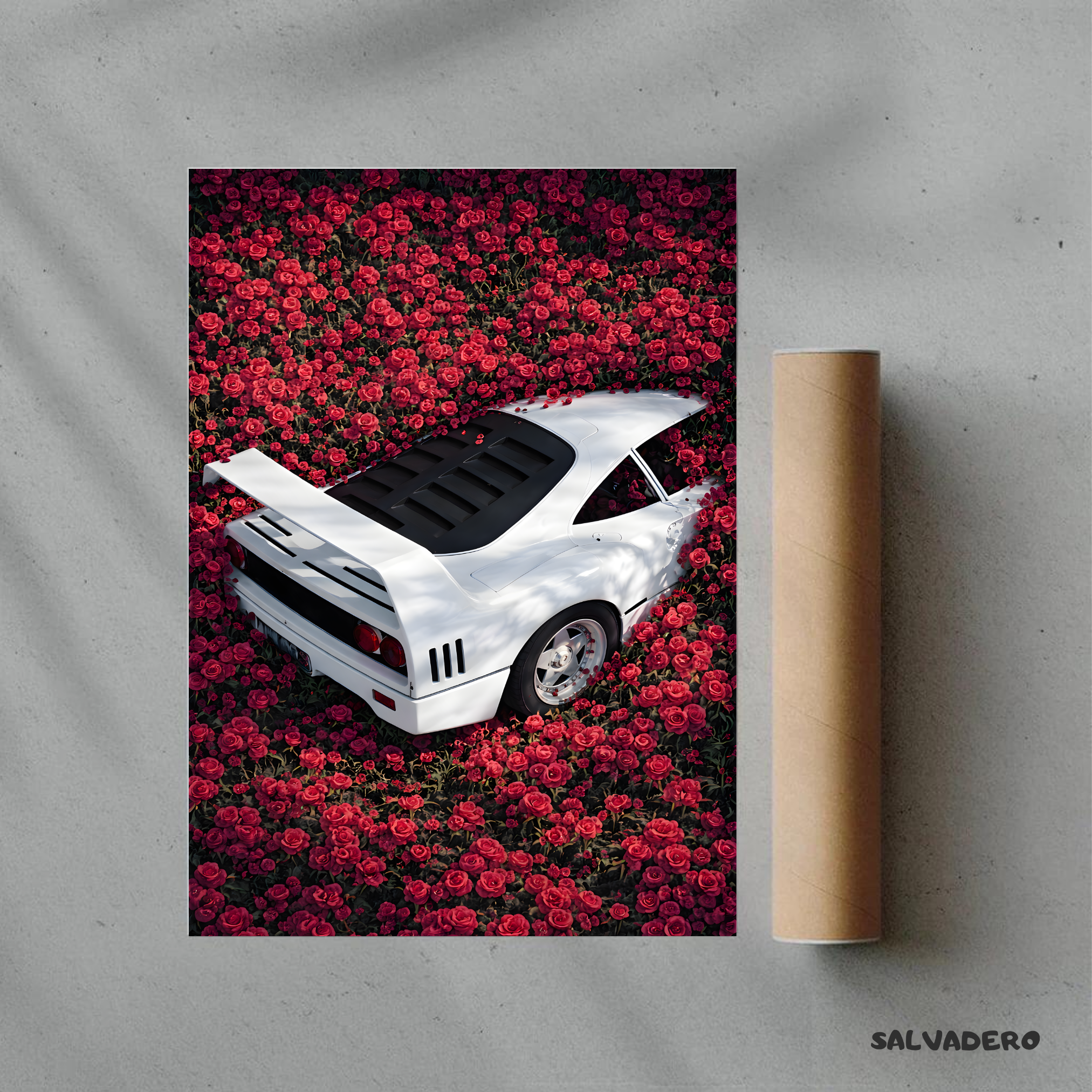 Affiche - F40 Flowers