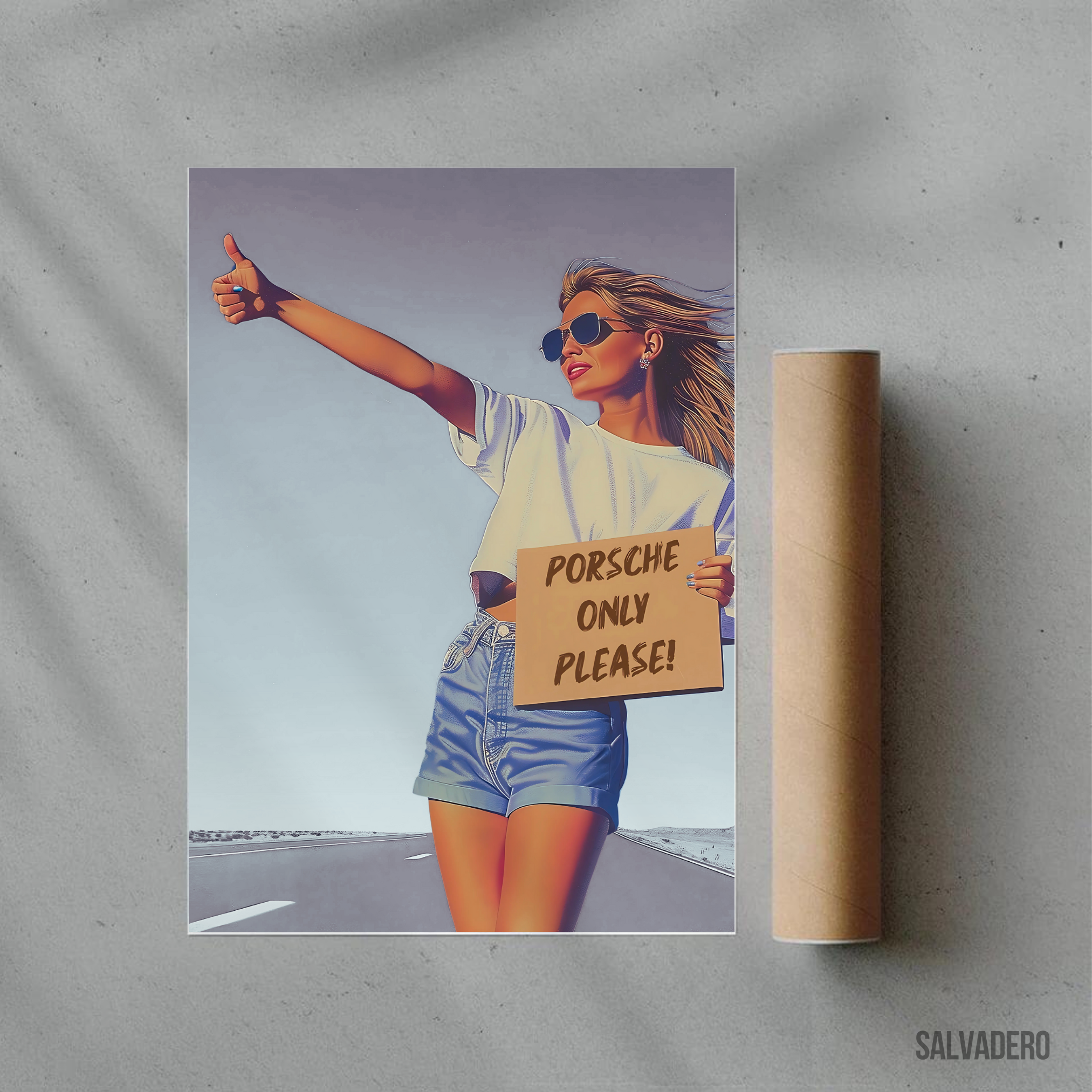 Porsche Only - 2 Affiches