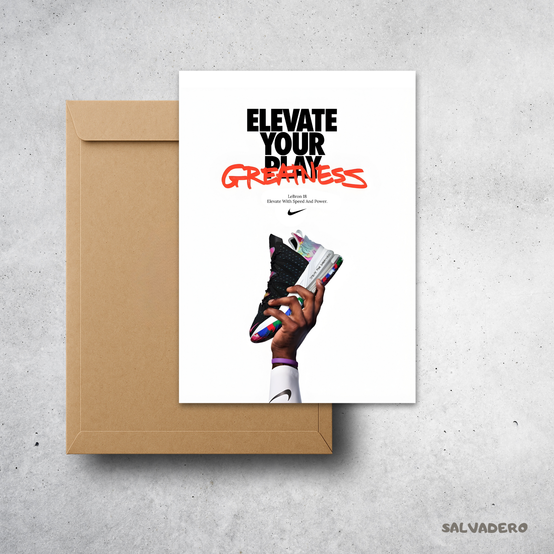 Affiche - Nike LeBron 18