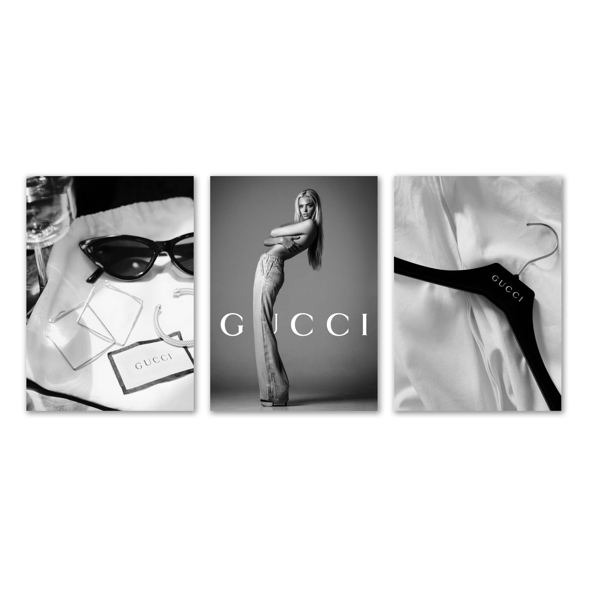 Gucci - Lot de 3 affiches