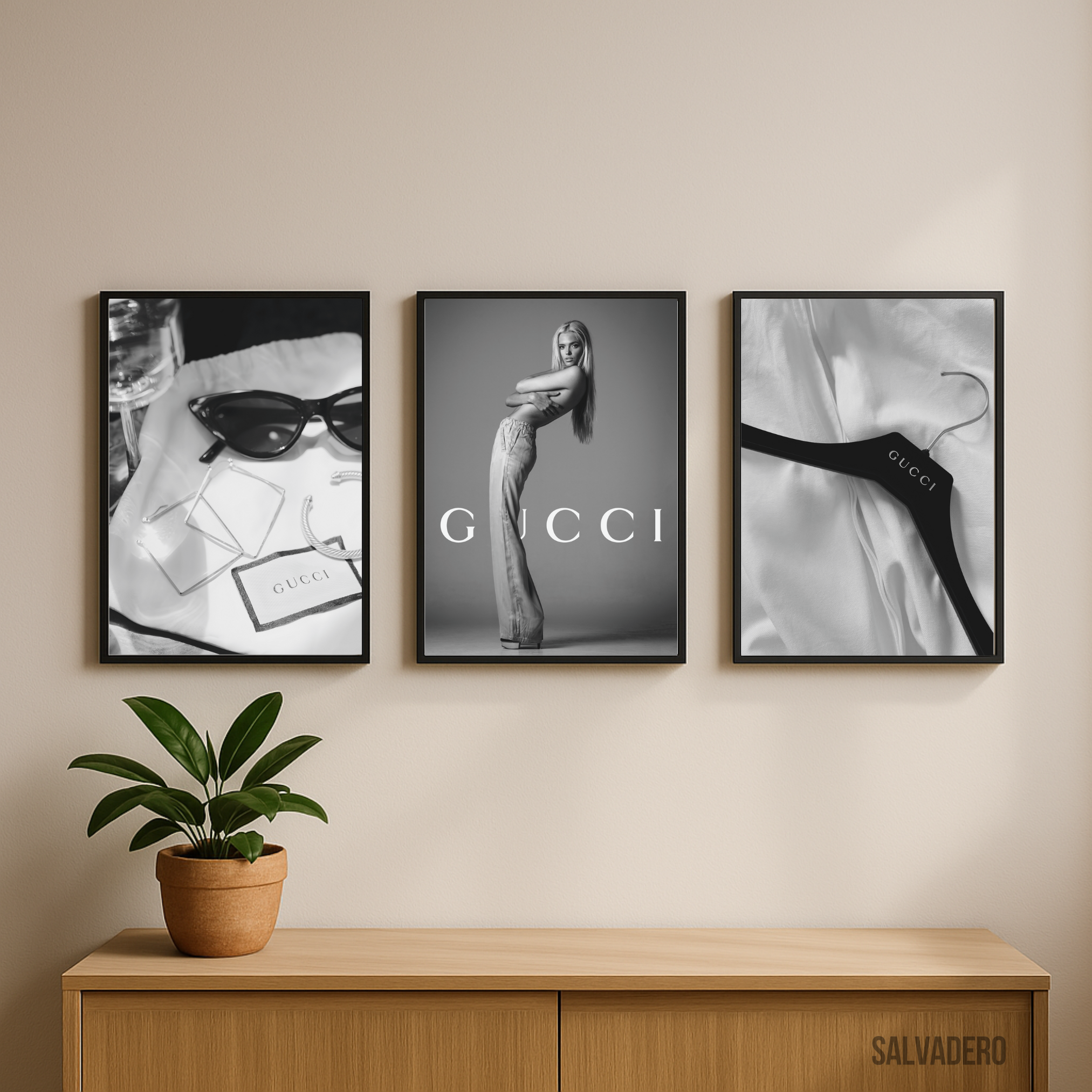 Gucci - Lot de 3 affiches