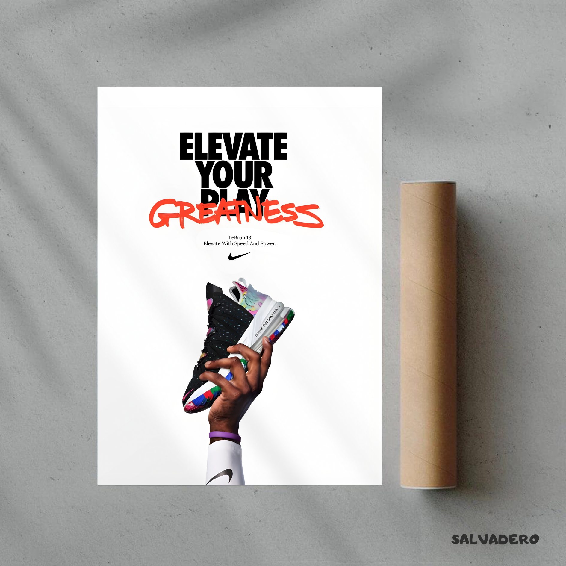 Affiche - Nike LeBron 18