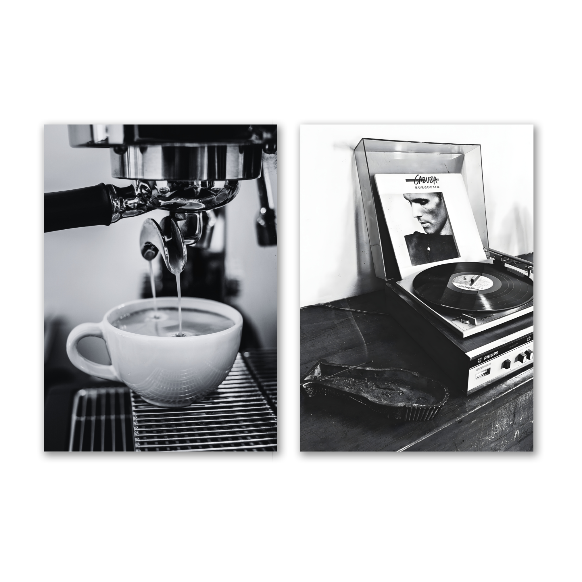 Photos Café & Vinyle - 2 Affiches