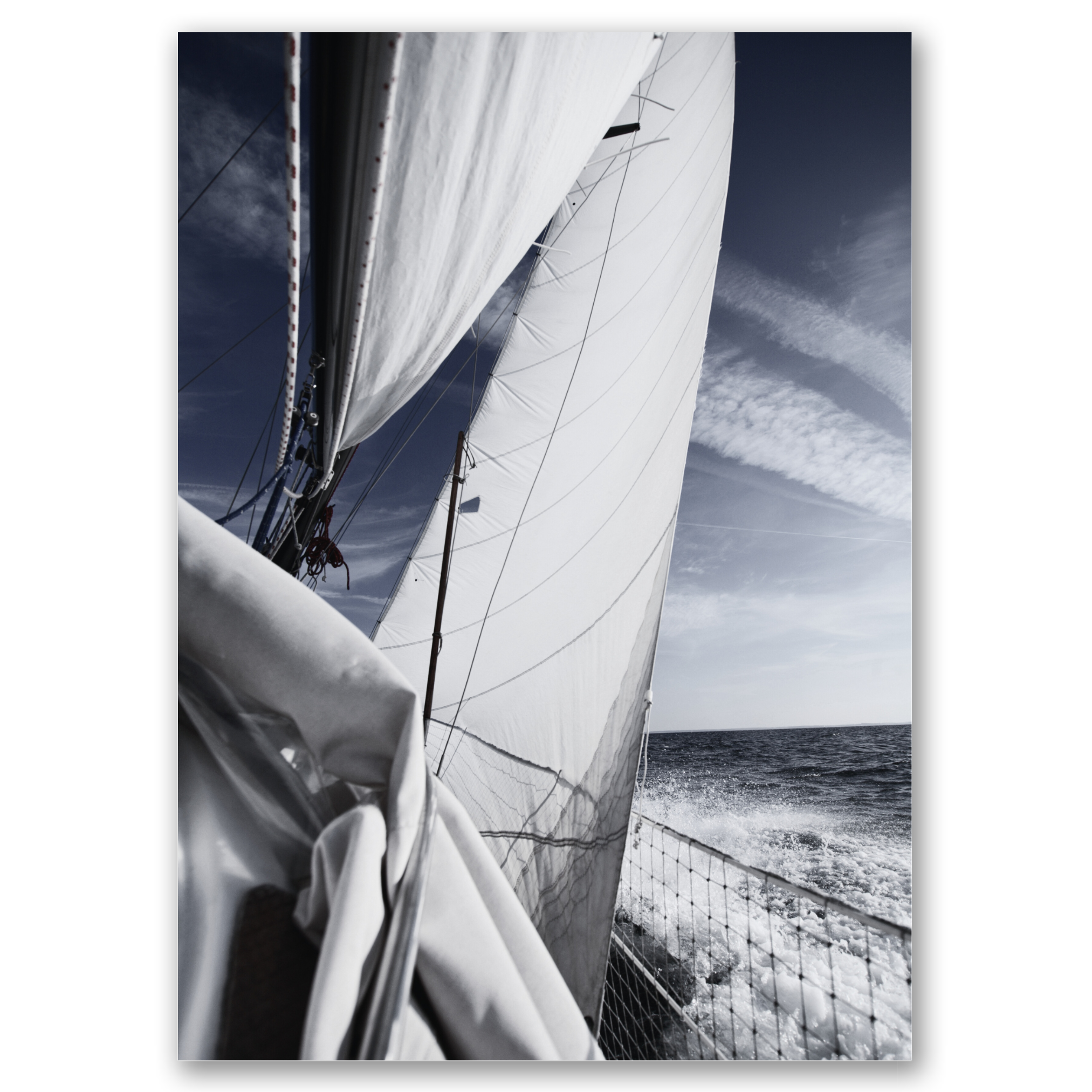 Bateau - Lot de 3 affiches