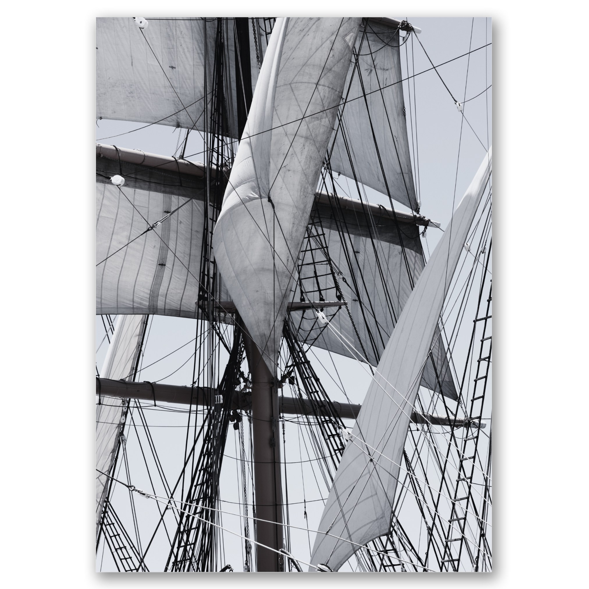 Bateau - Lot de 3 affiches