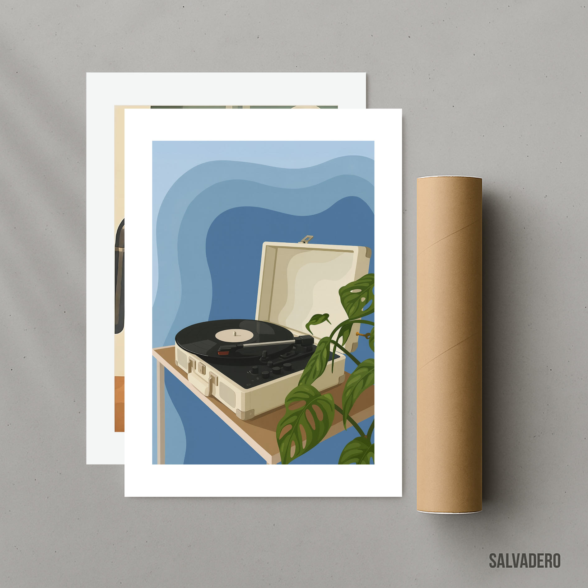 Blue Coffee - 2 Affiches