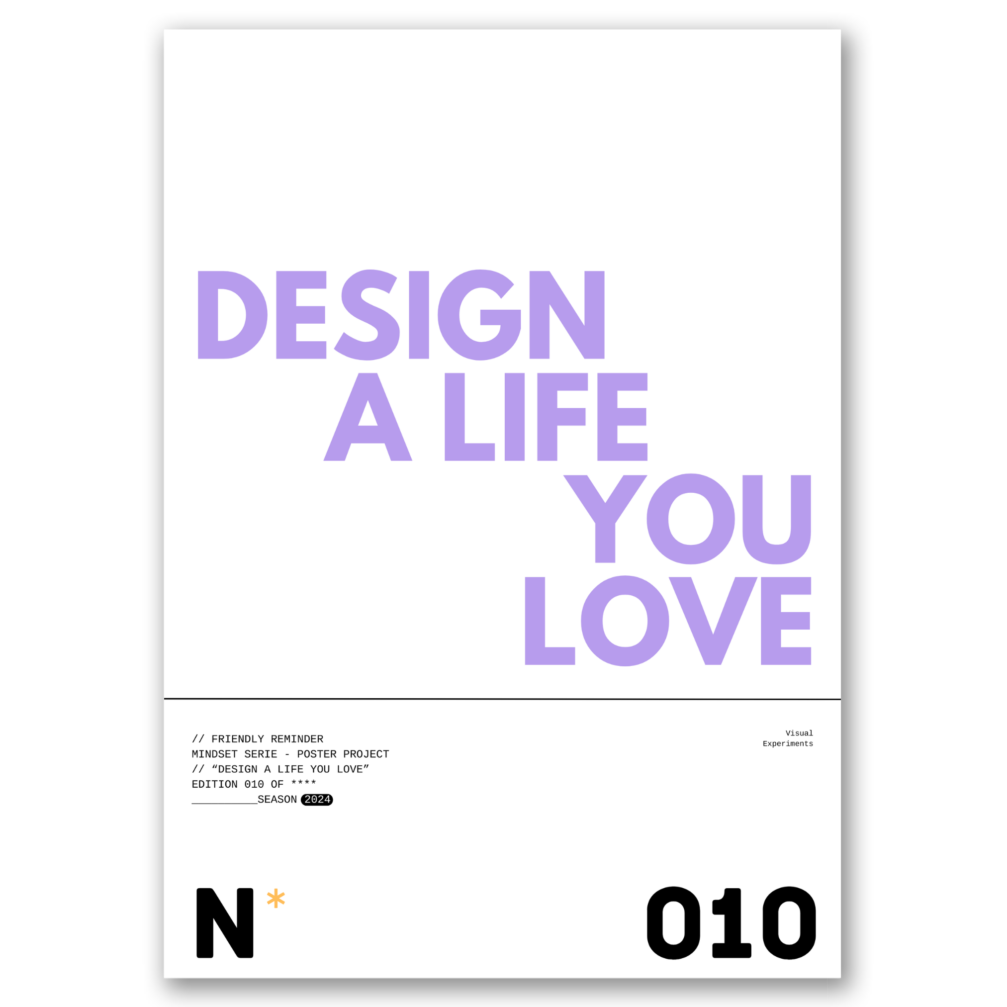 N°10 - Poster Project