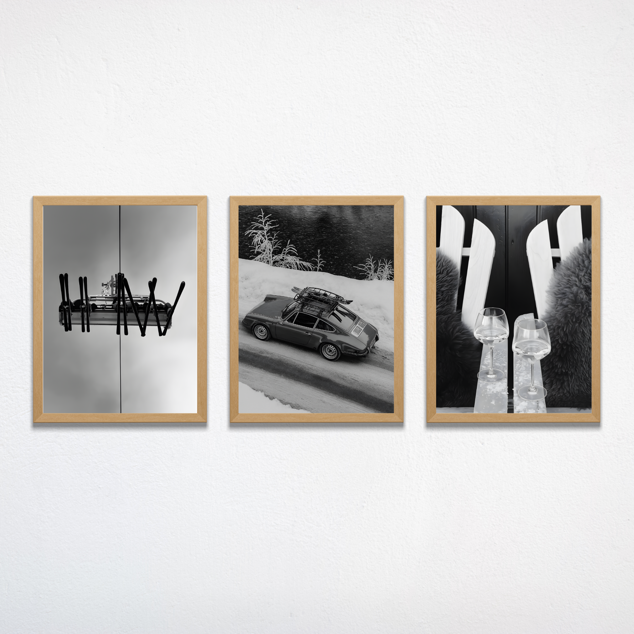 Porsche - 3 Affiches