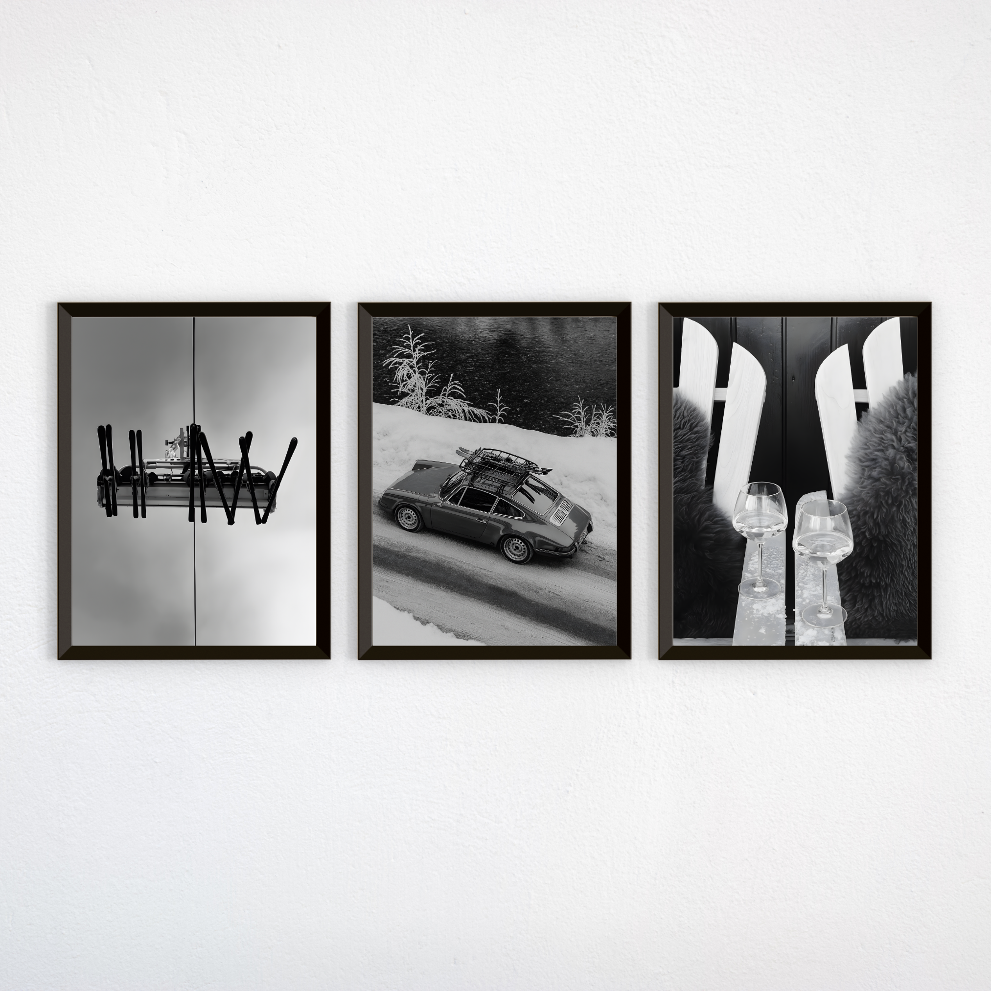 Porsche - 3 Affiches