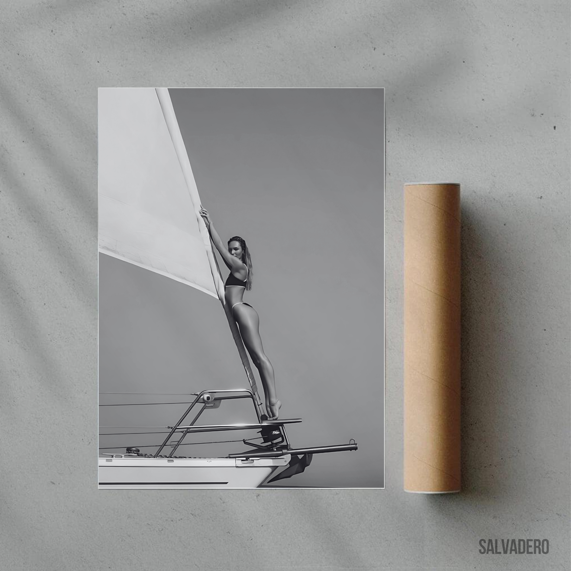 Cap au sud - Affiche