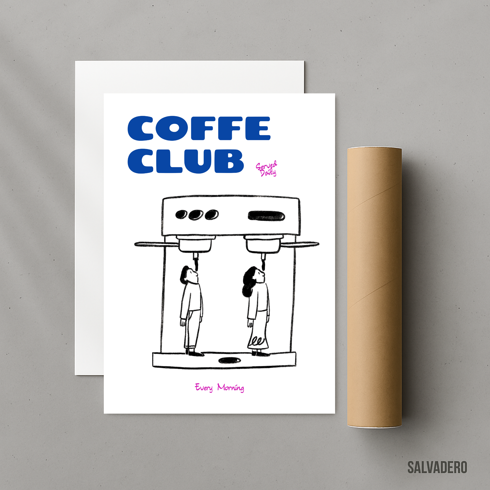 Marzocco Coffe Club - 2 Affiches