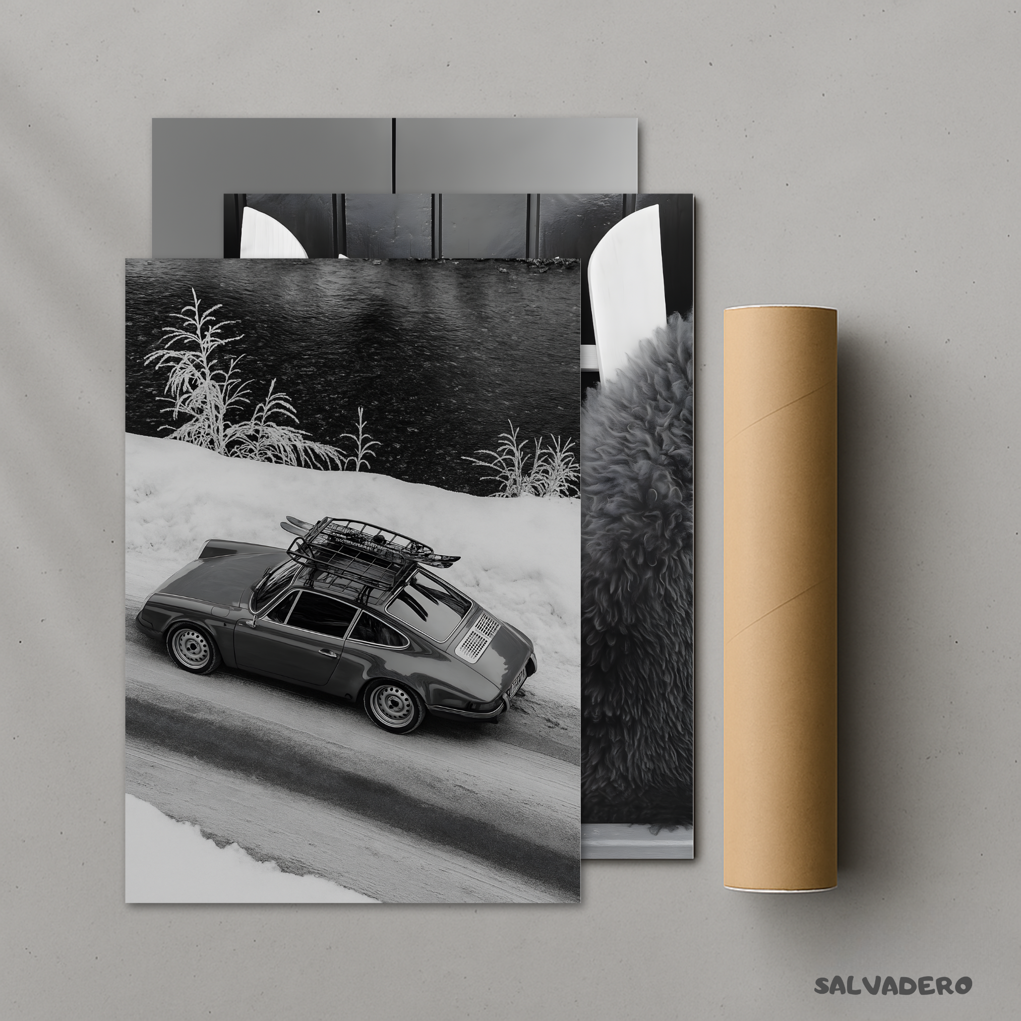 Porsche - 3 Affiches