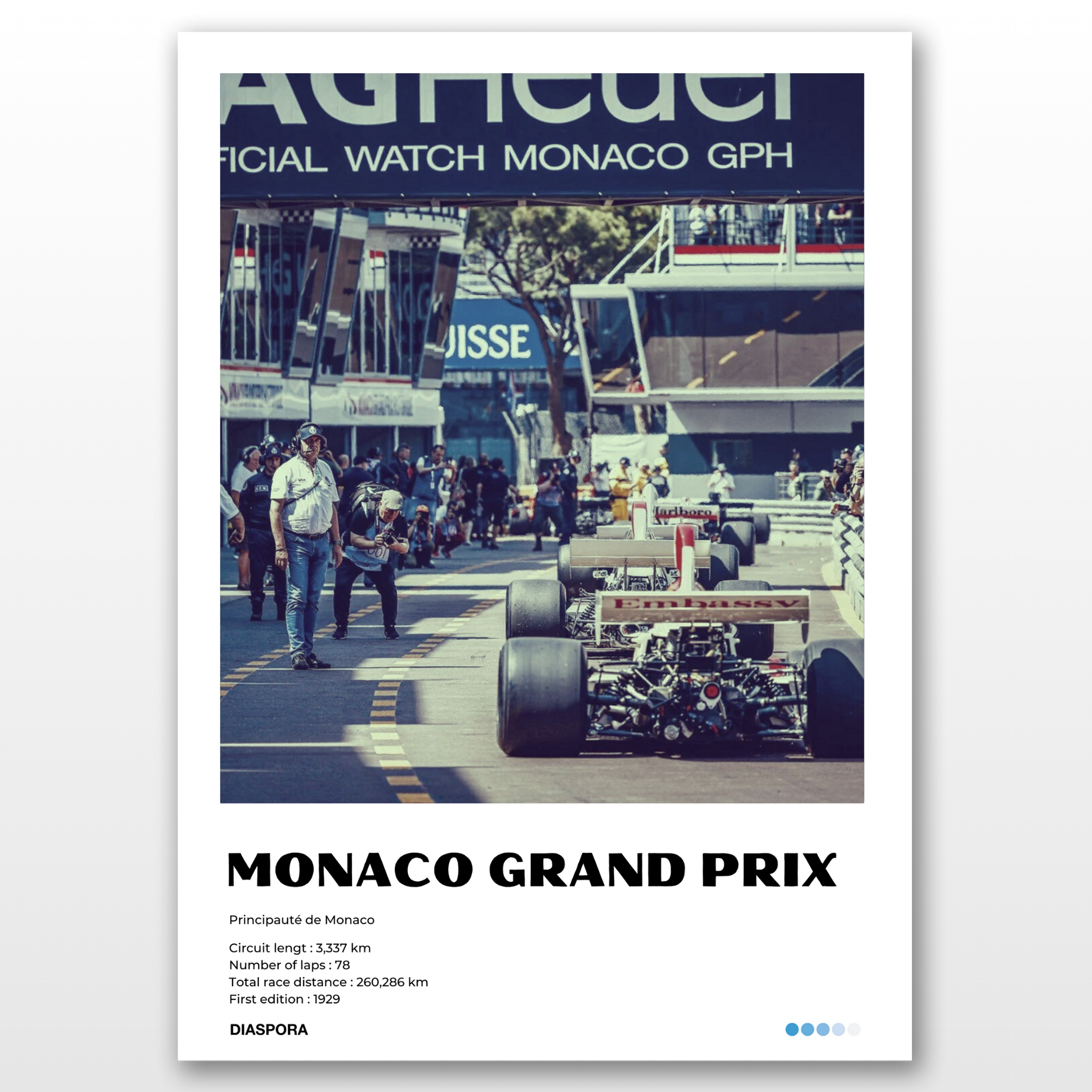 AFFICHE - Monaco Grand Prix