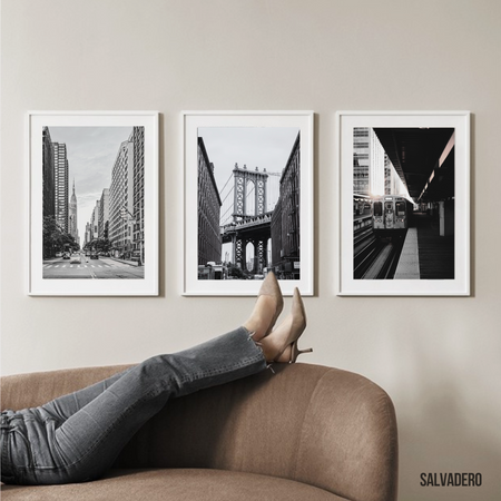 New-York - Lot de 3 affiches