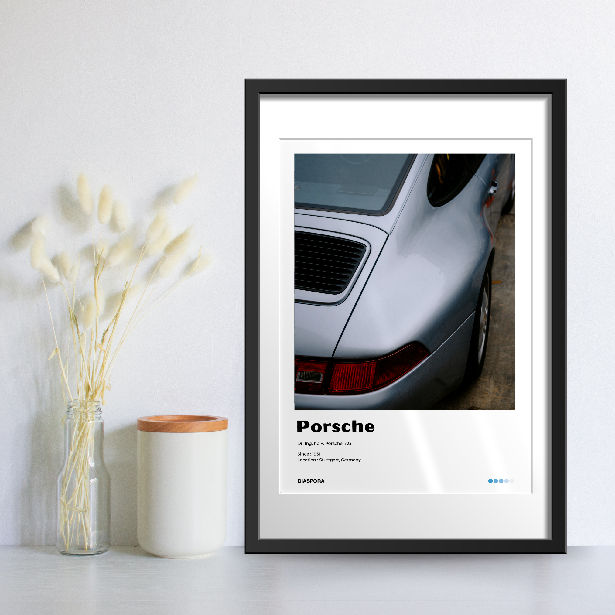 AFFICHE - Porsche
