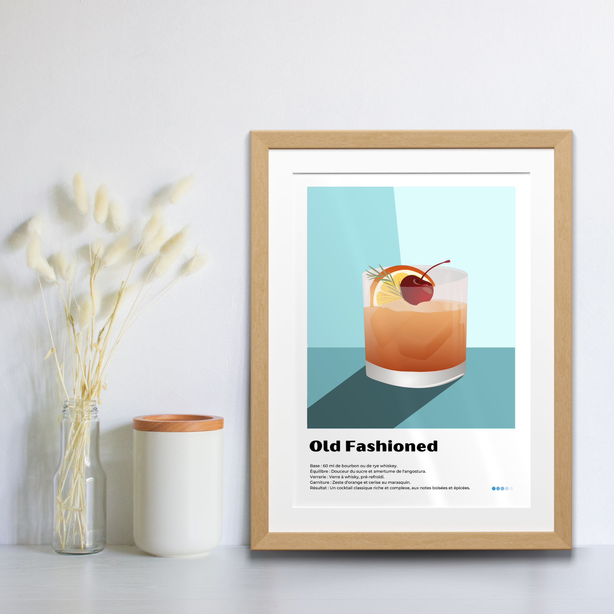 Pack de 3 affiches - Cocktail