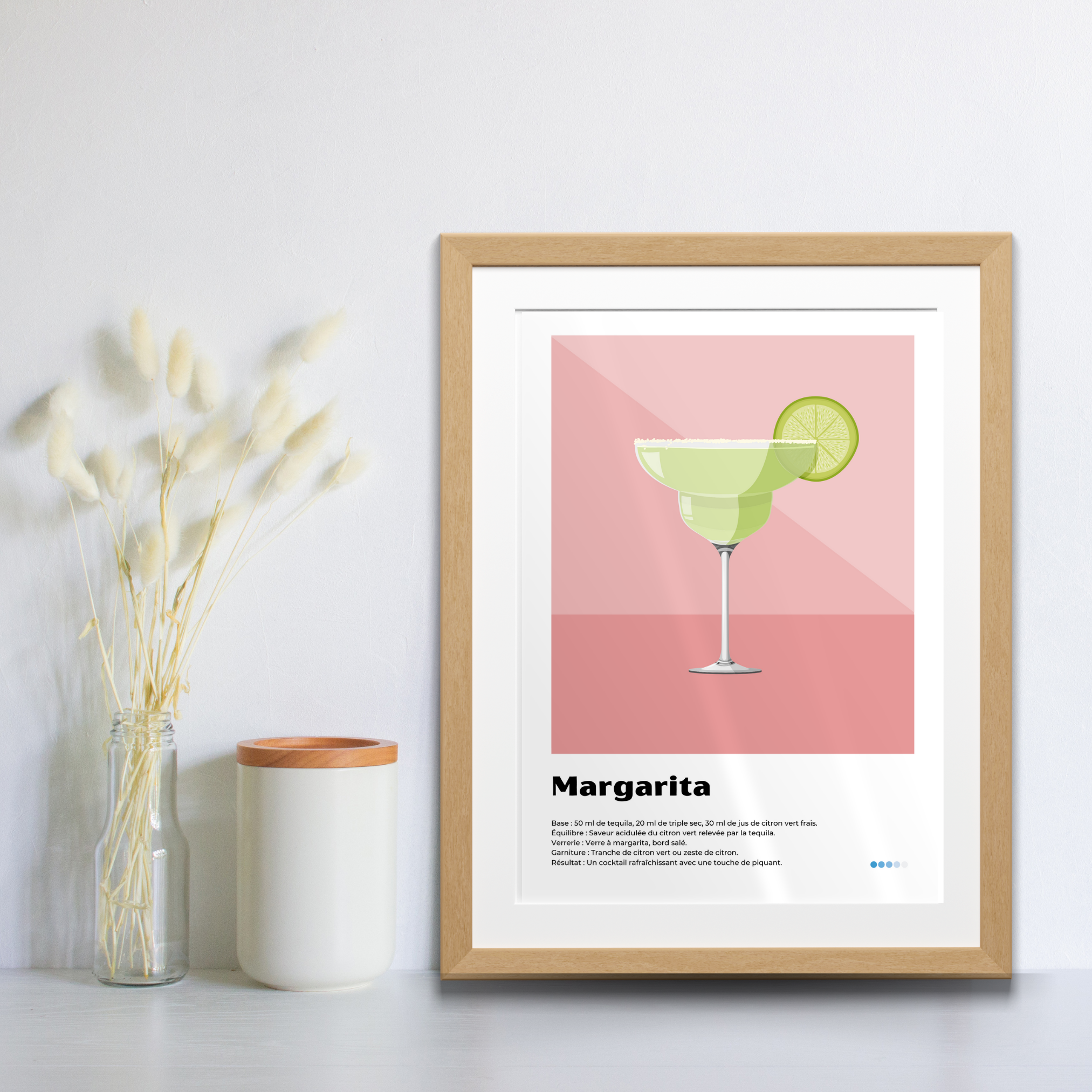 Pack de 3 affiches - Cocktail