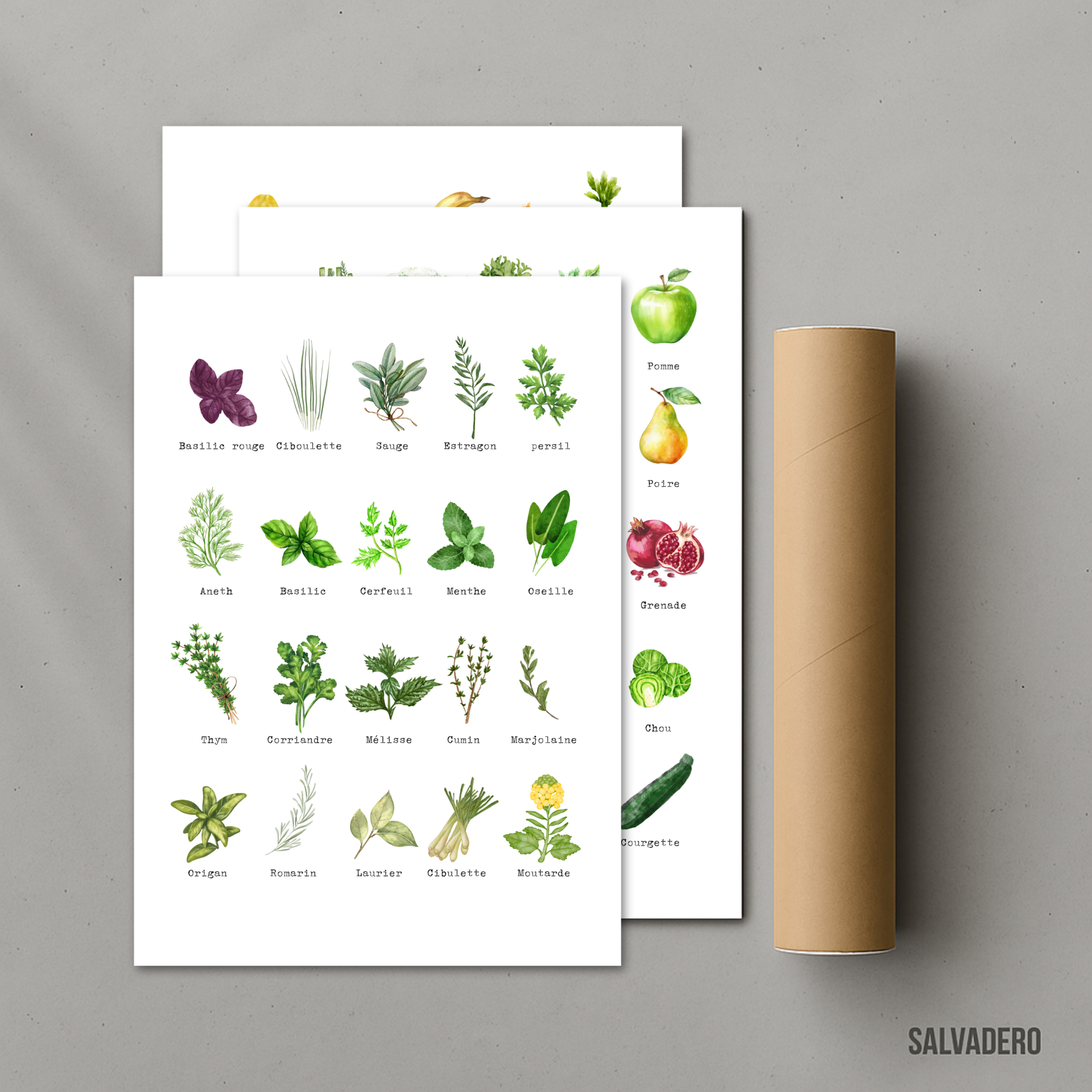 Aromatiques - 3 Affiches