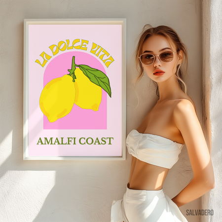 Amalfi - Affiche