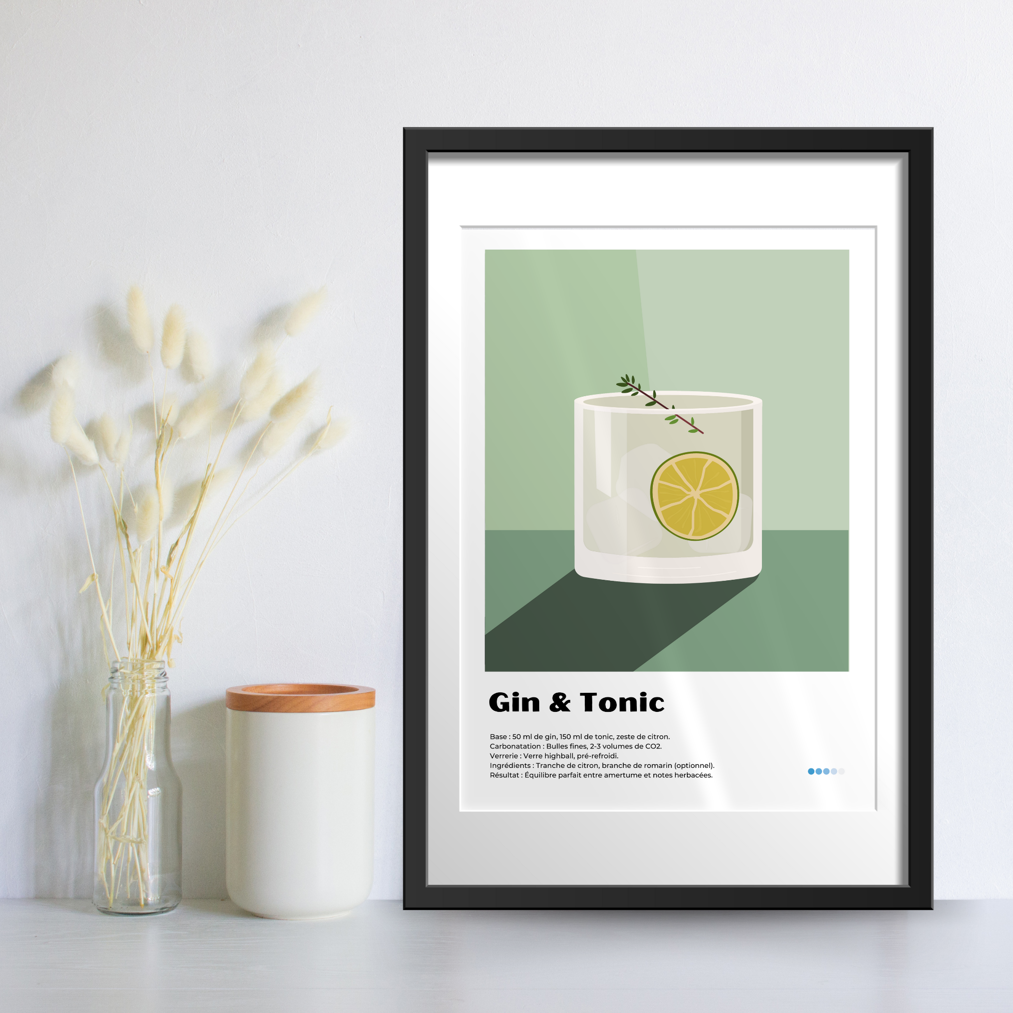 AFFICHE - Gin & Tonic