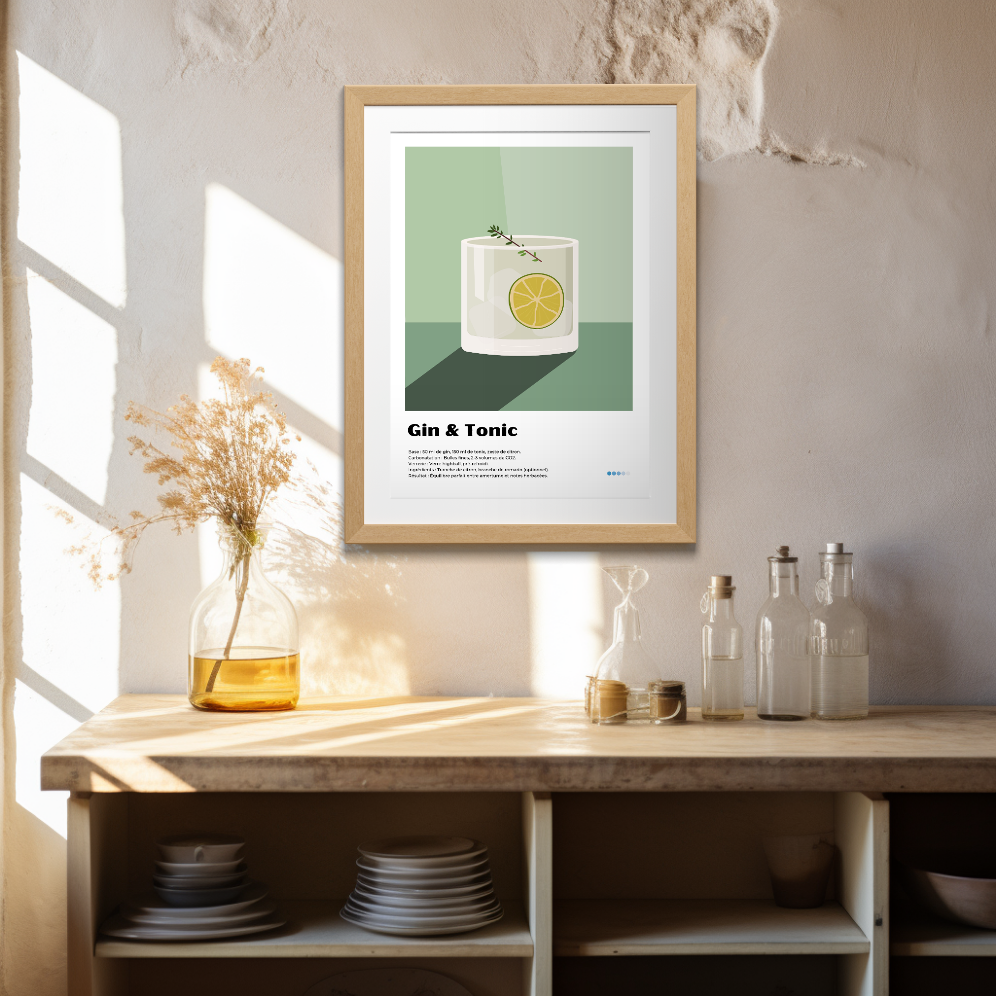 AFFICHE - Gin & Tonic