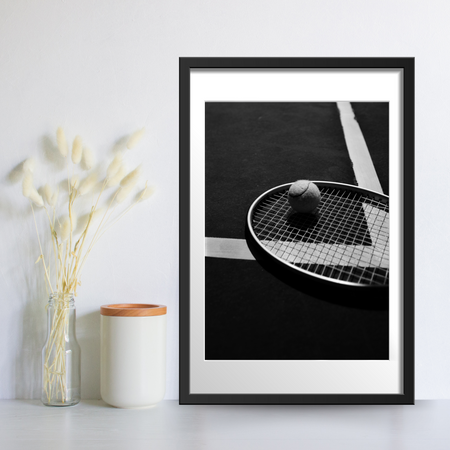 AFFICHE - Tennis