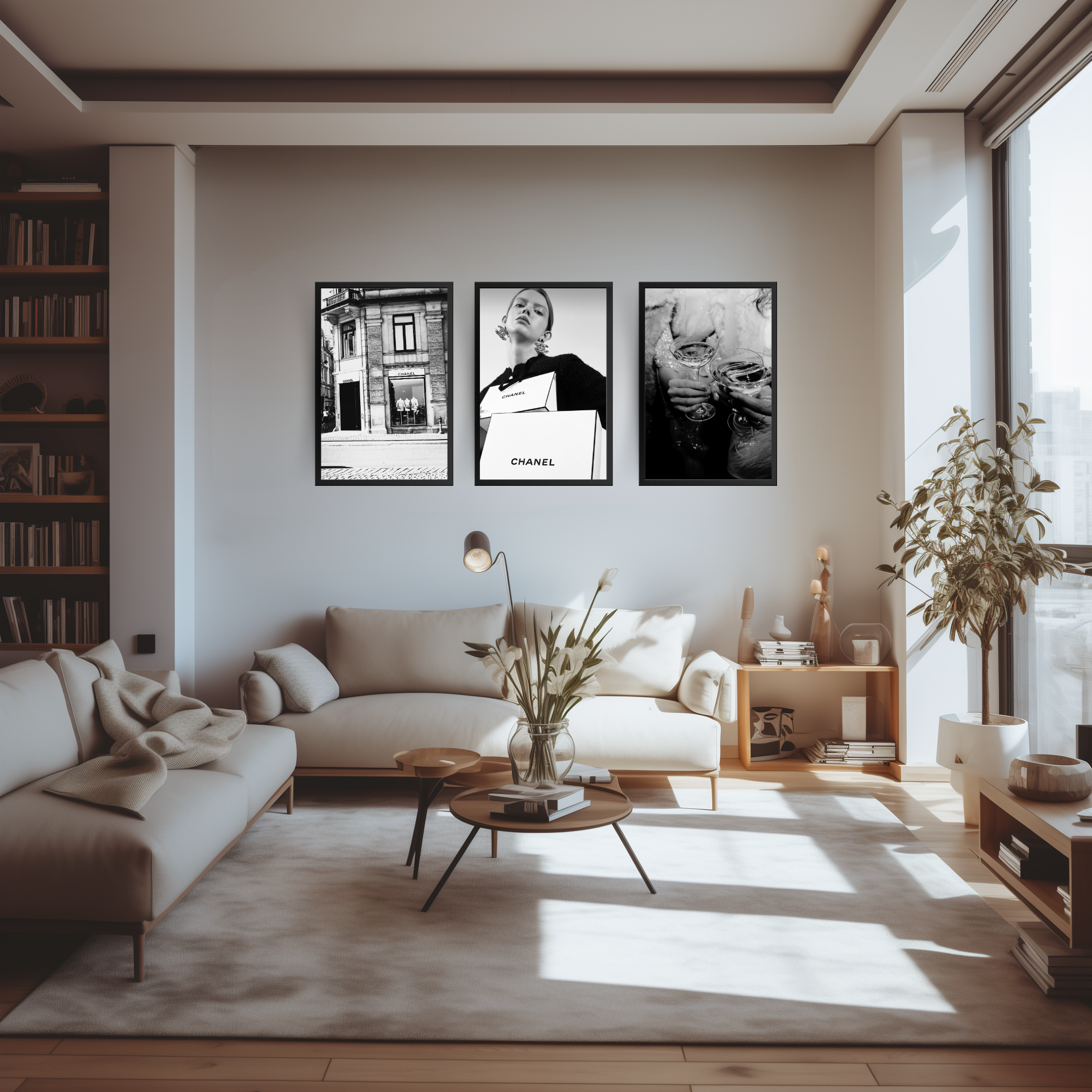 Chanel - Lot de 3 affiches