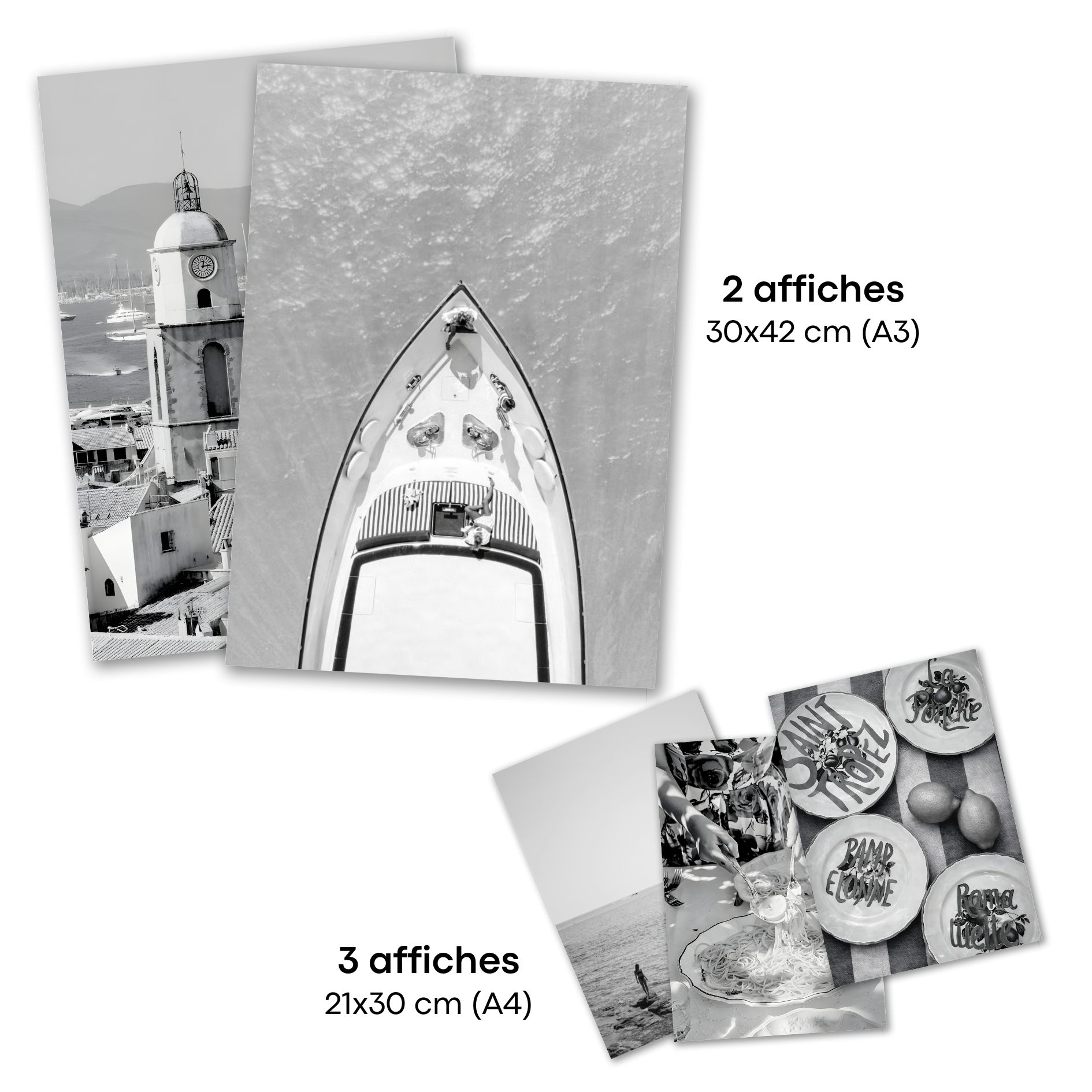 St-Tropez - 5 affiches