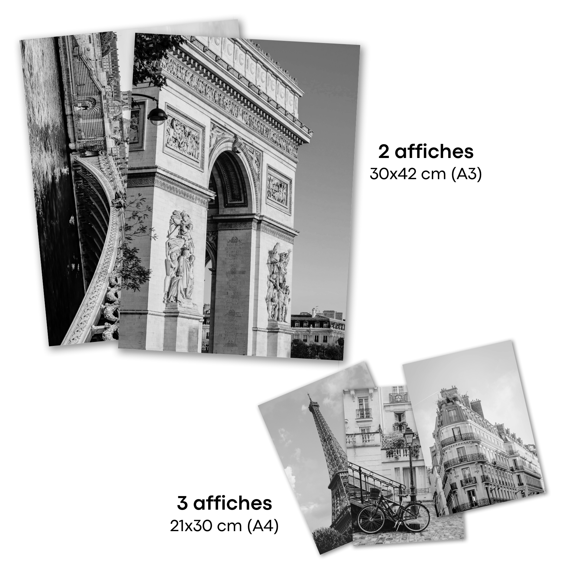Paris - 5 affiches