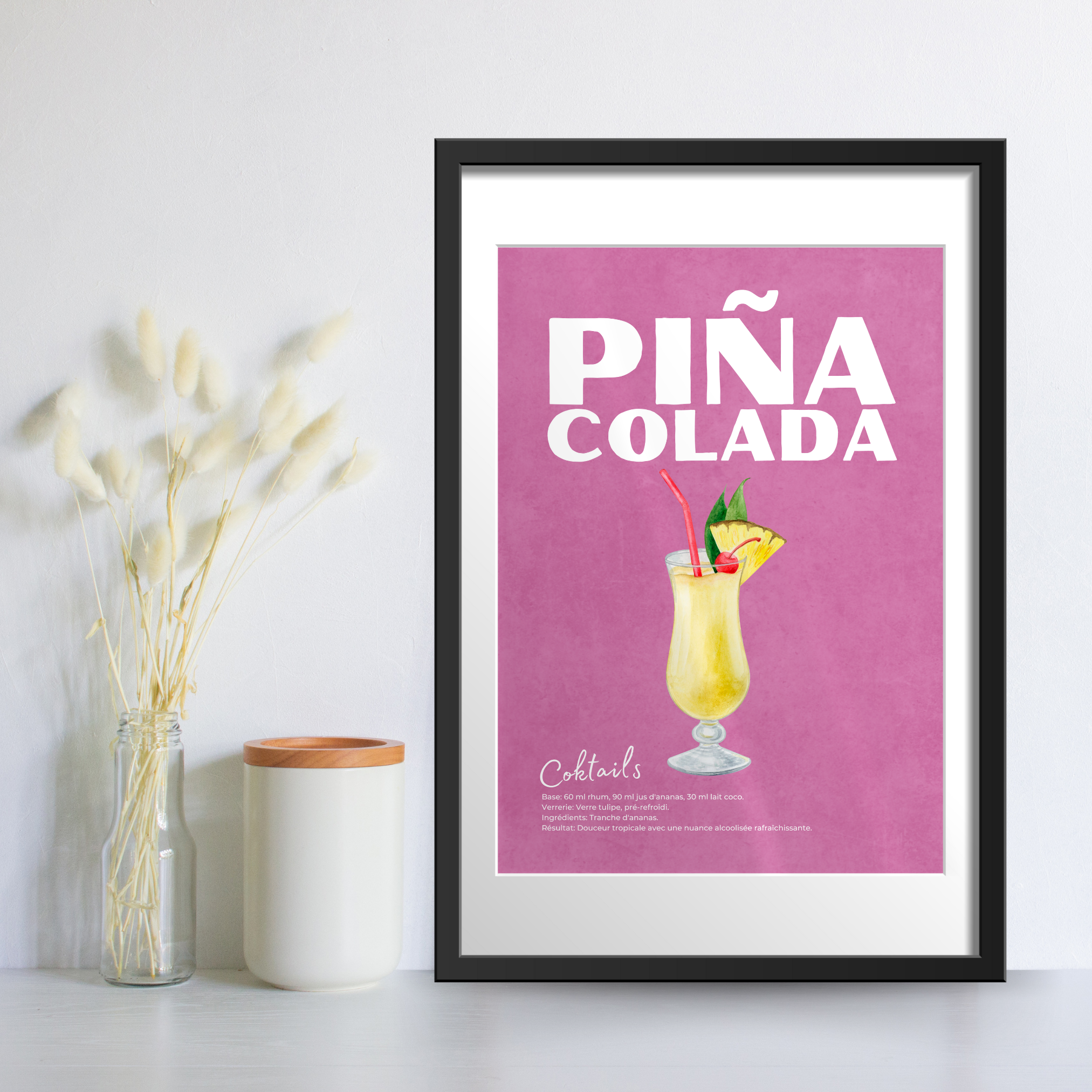 AFFICHE - Piña Colada
