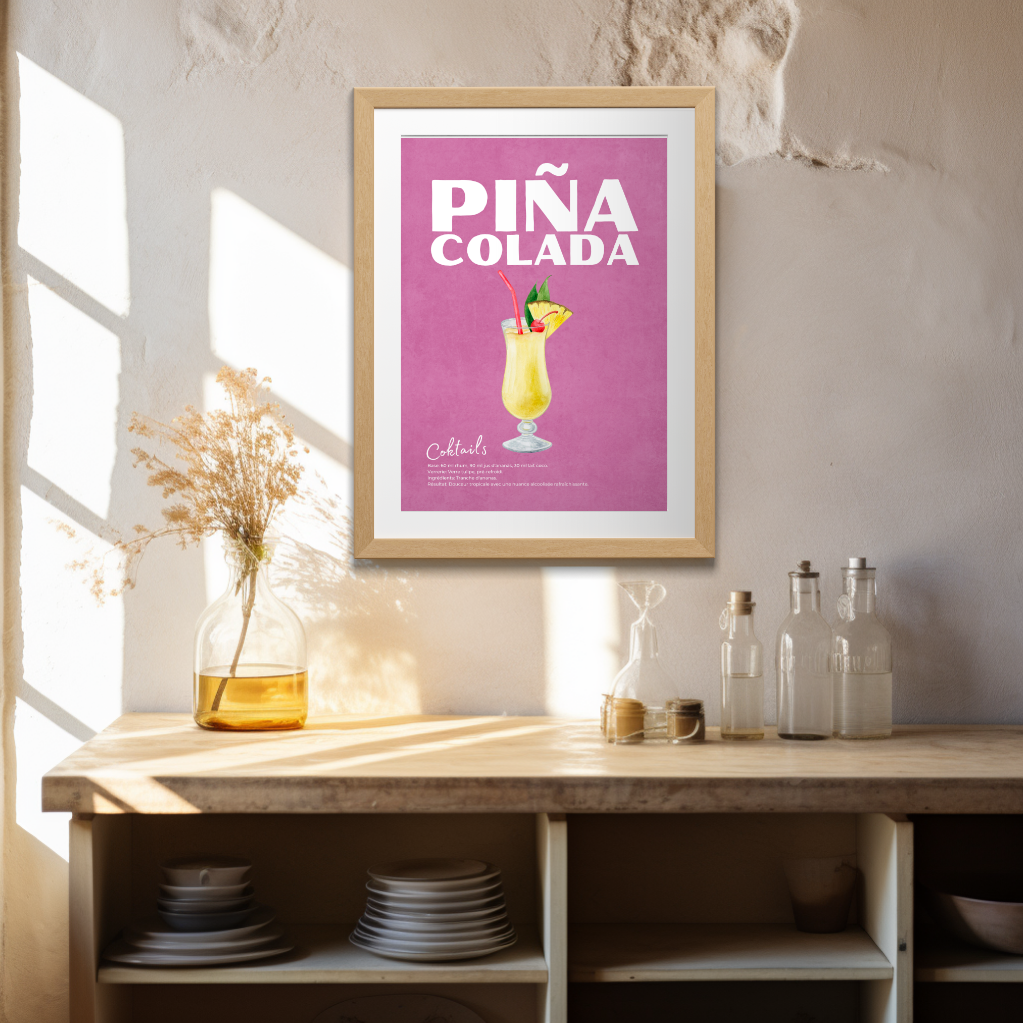 AFFICHE - Piña Colada