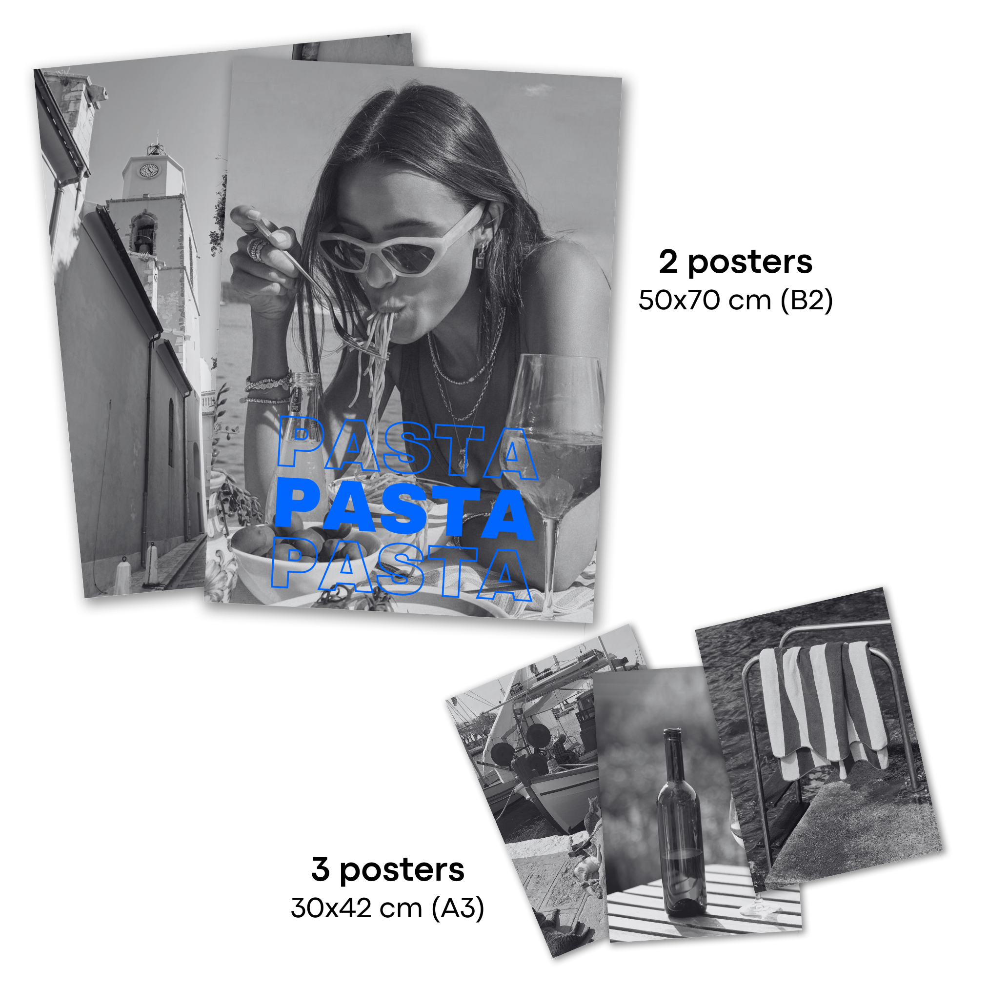 Pasta - 5 Affiches