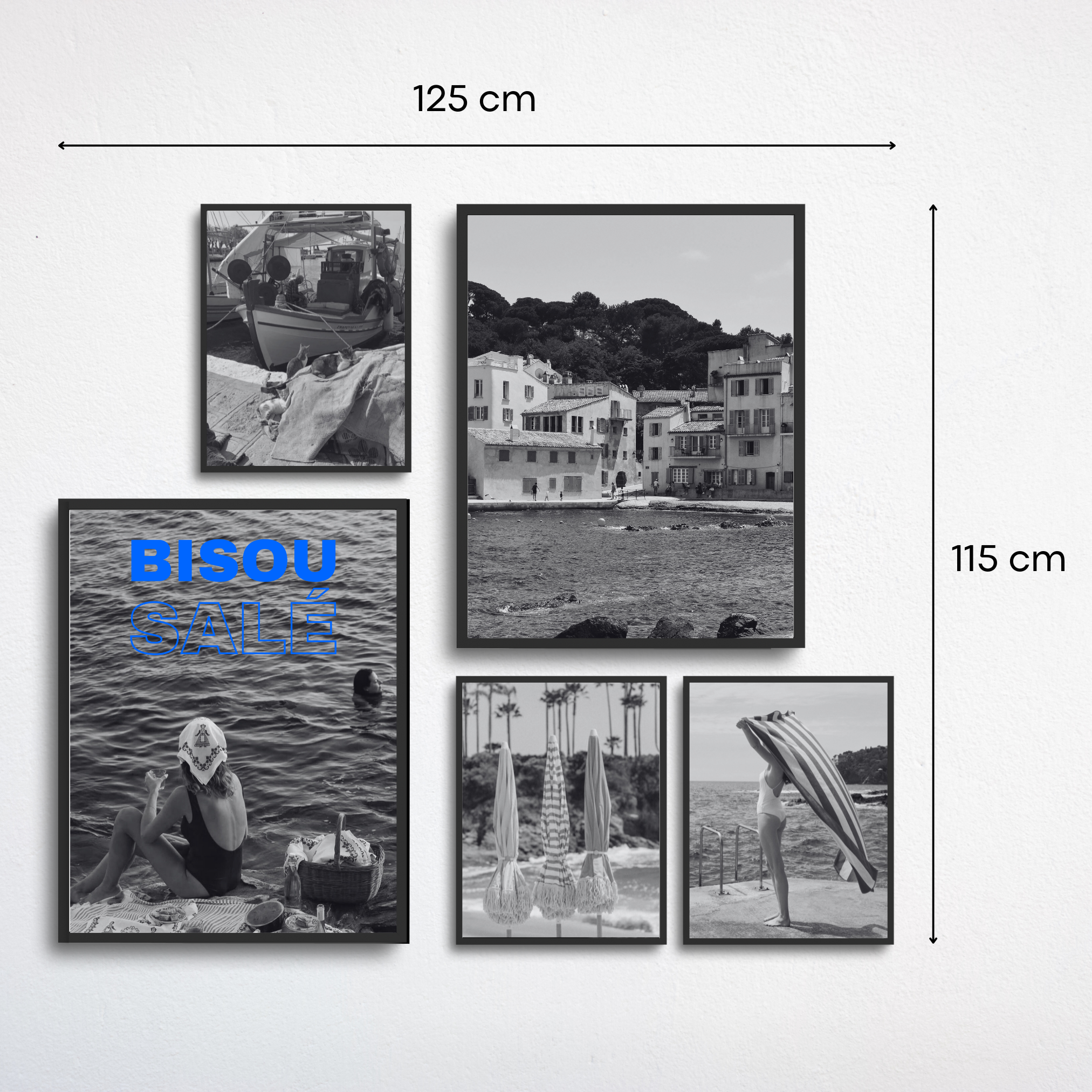 Bisou Salé - 5 Affiches