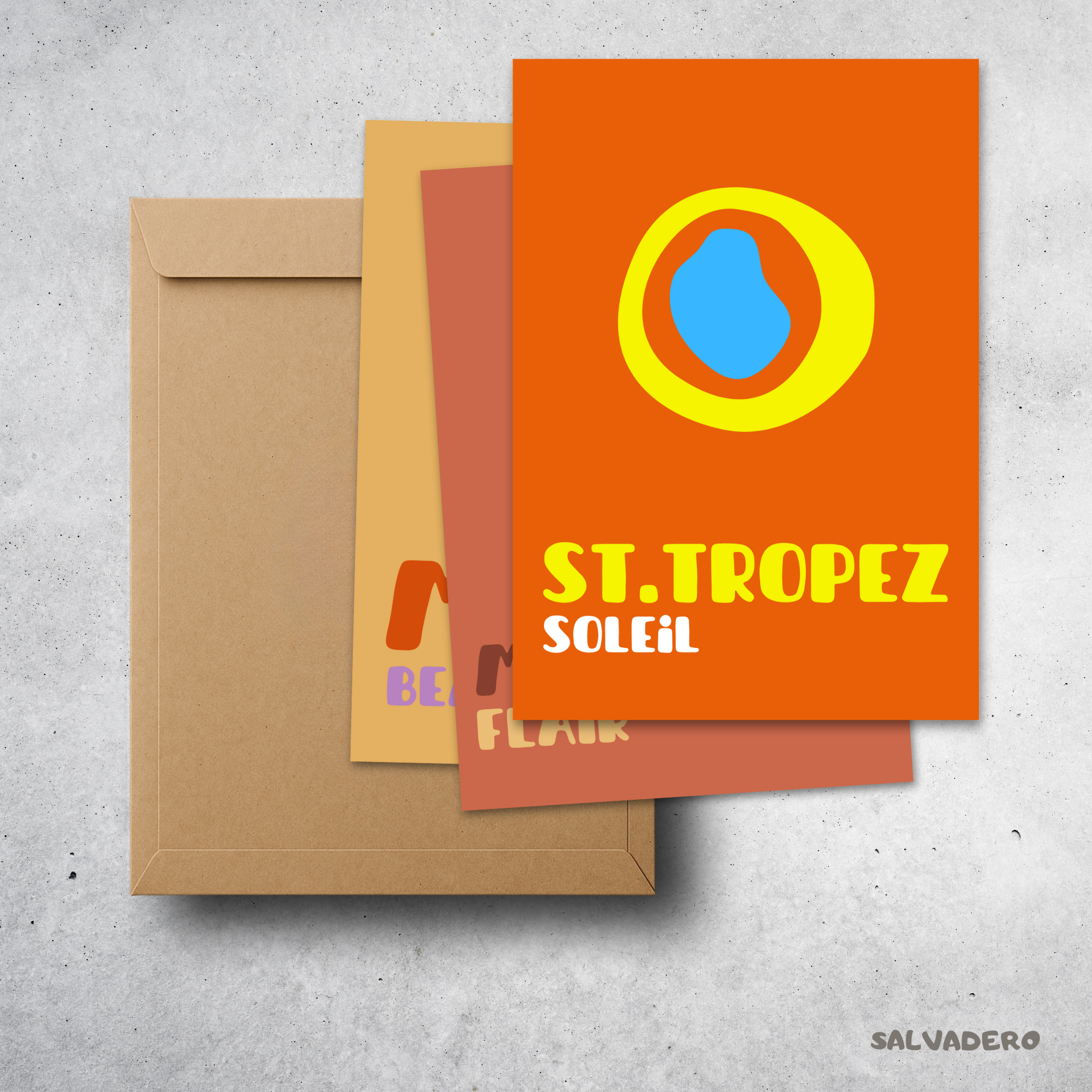 Pack de 3 affiches - Assouline / Miami, Palm Beach, Biarritz