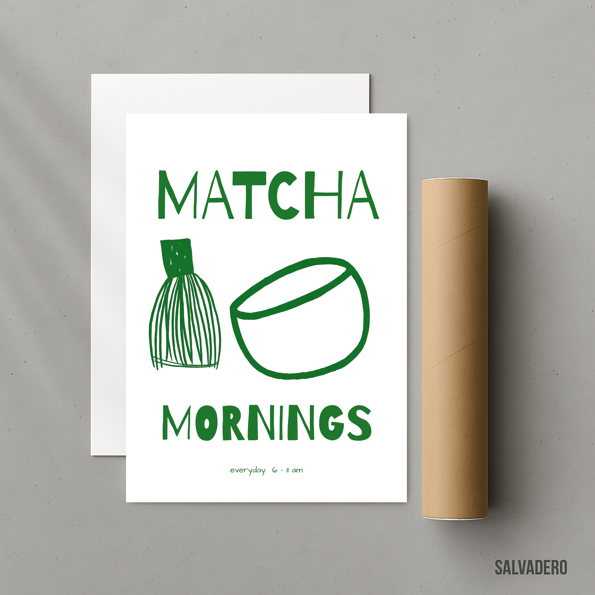 Matcha Mornings - 2 Affiches