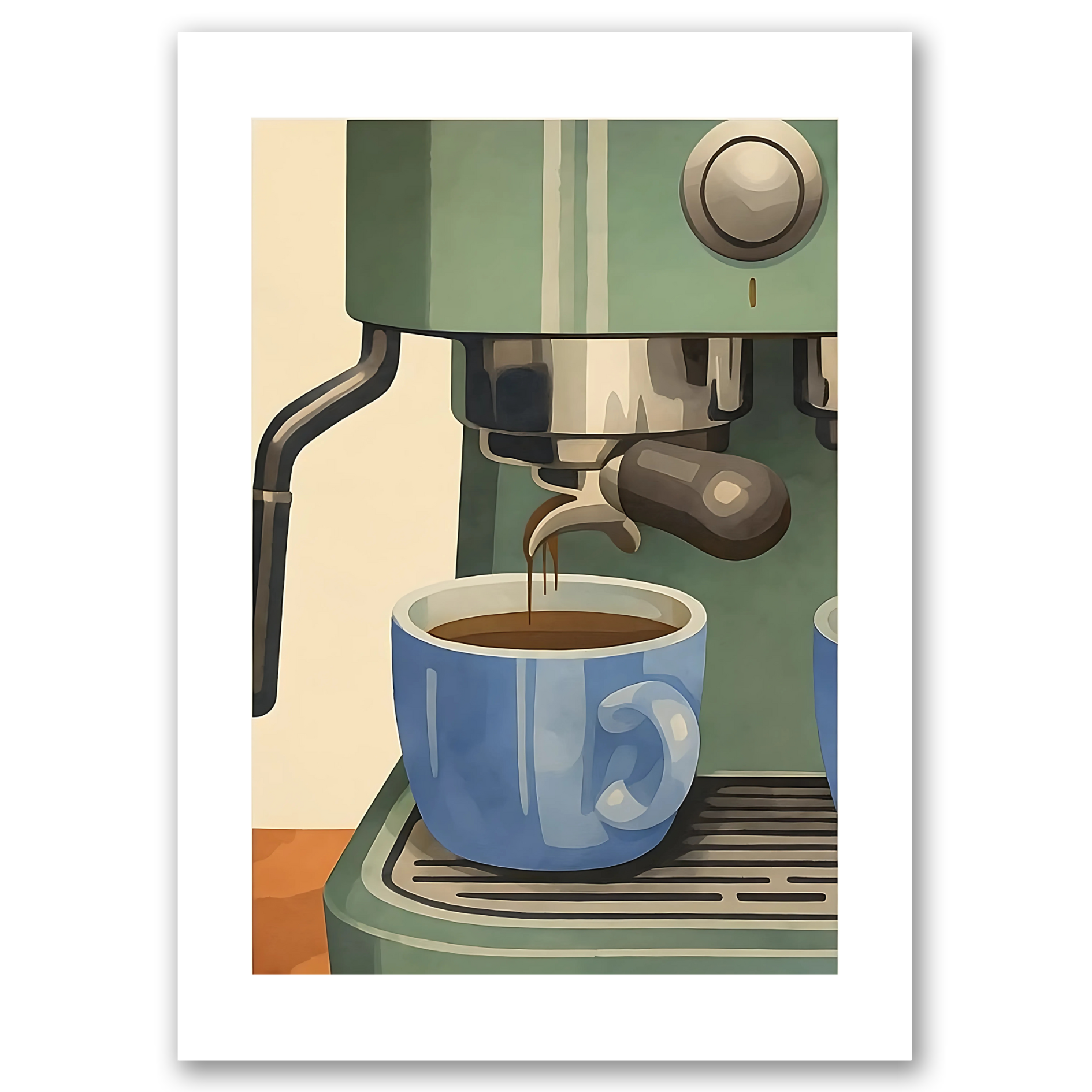 Blue Coffee - 2 Affiches