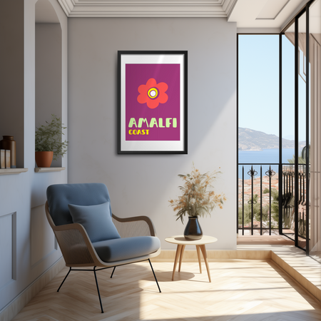 AFFICHE - Amalfi Coast