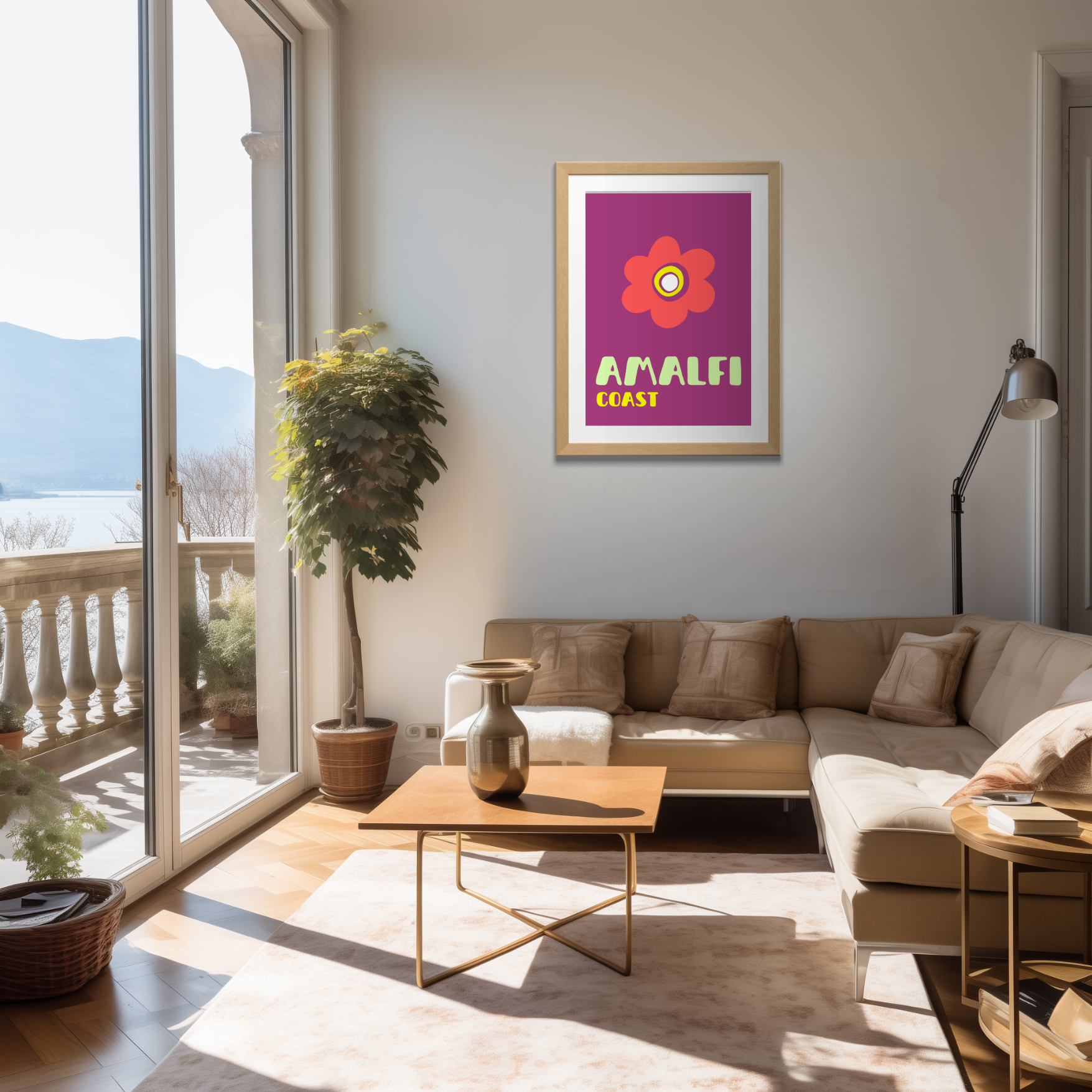 AFFICHE - Amalfi Coast