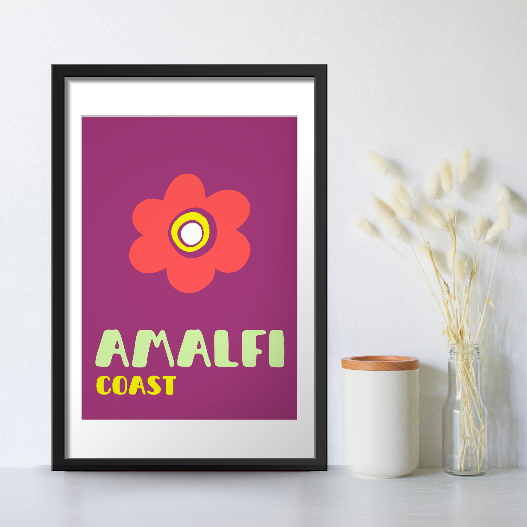 AFFICHE - Amalfi Coast