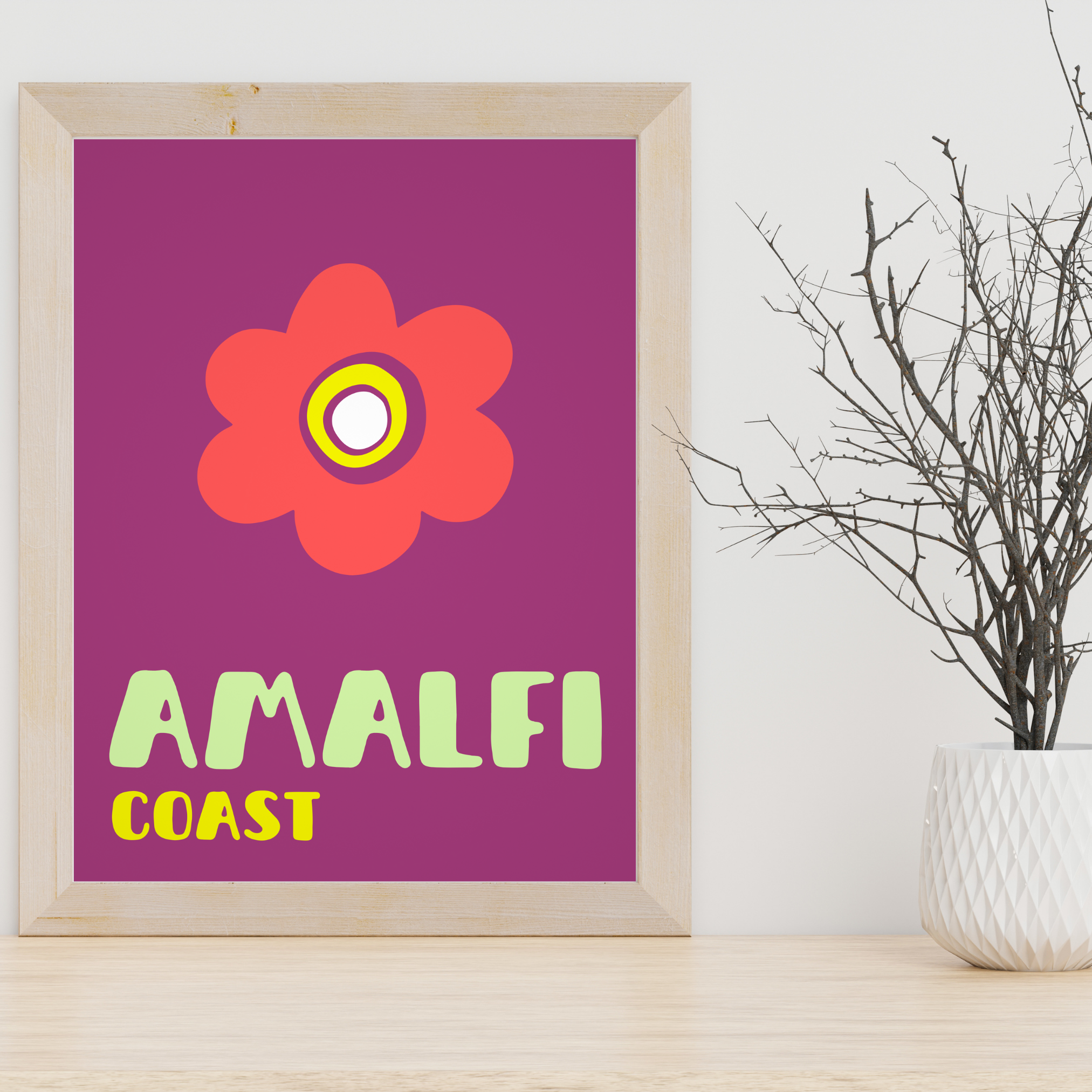 AFFICHE - Amalfi Coast