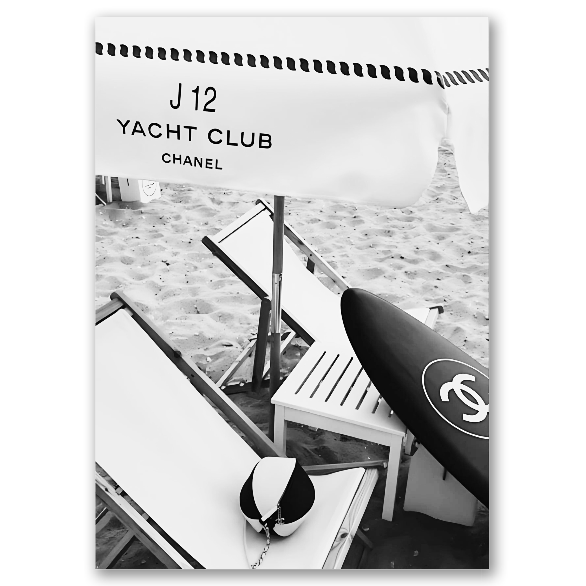 Chanel Surf - Lot de 3 affiches