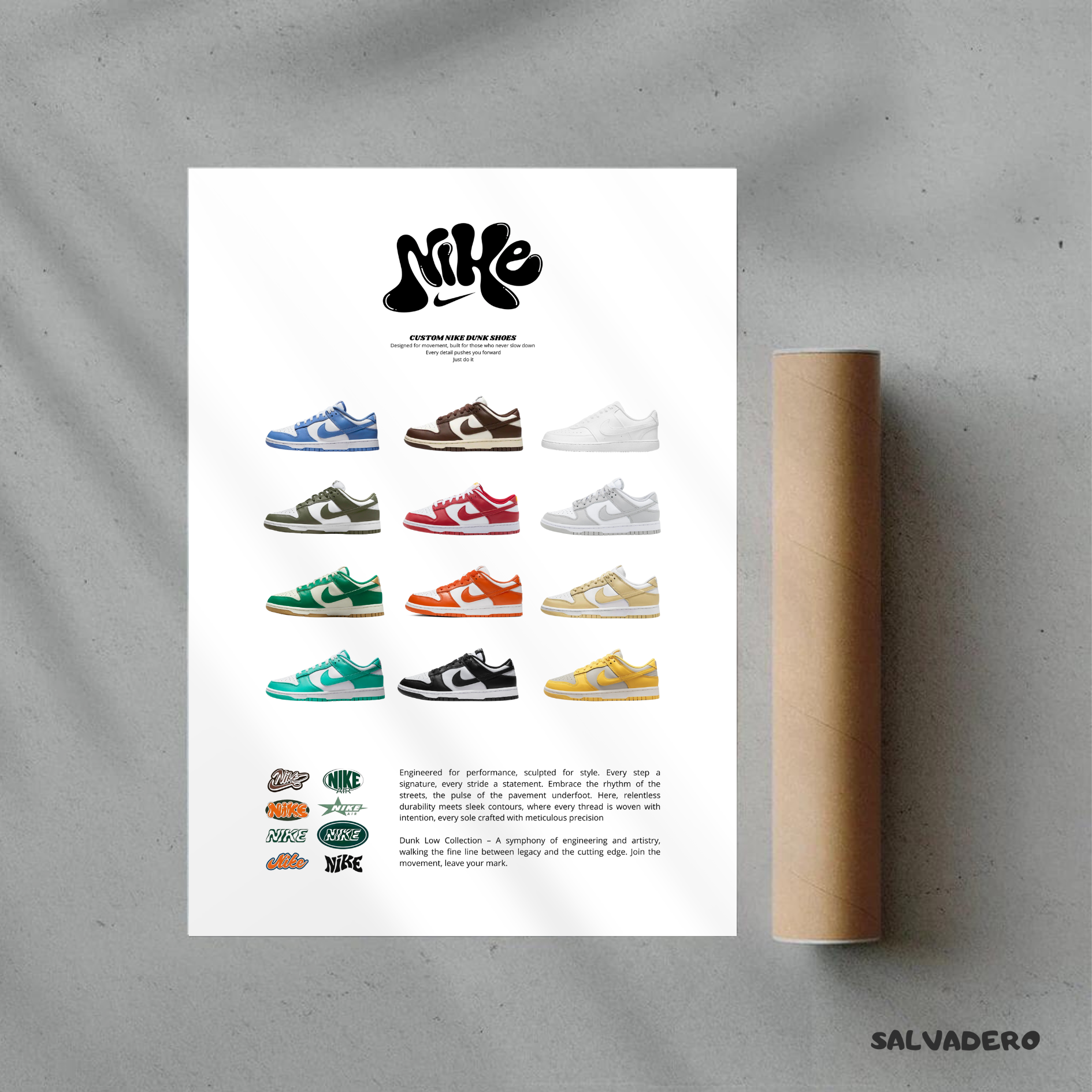 Affiche - Nike Dunk Low