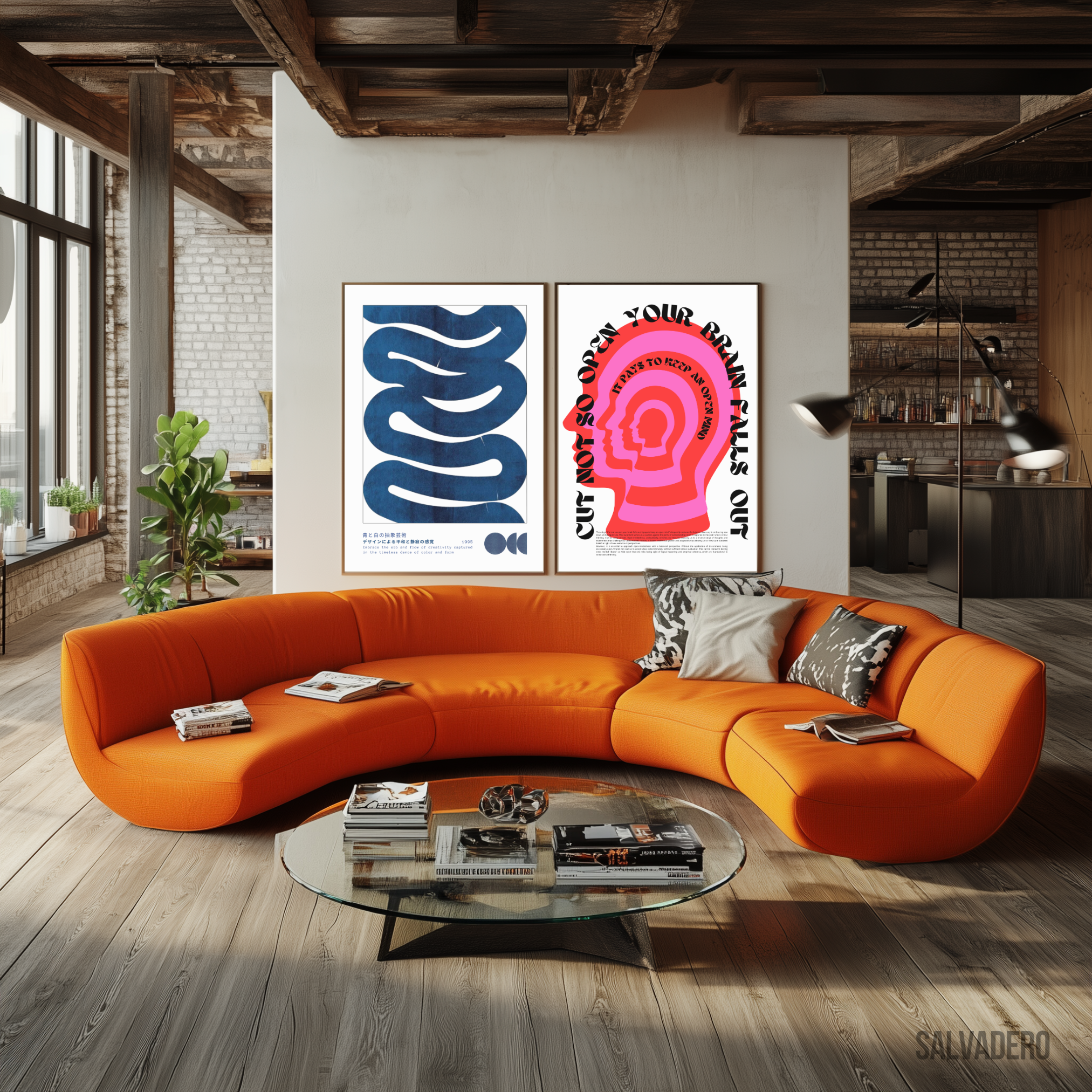 Open Your Brain - Affiche