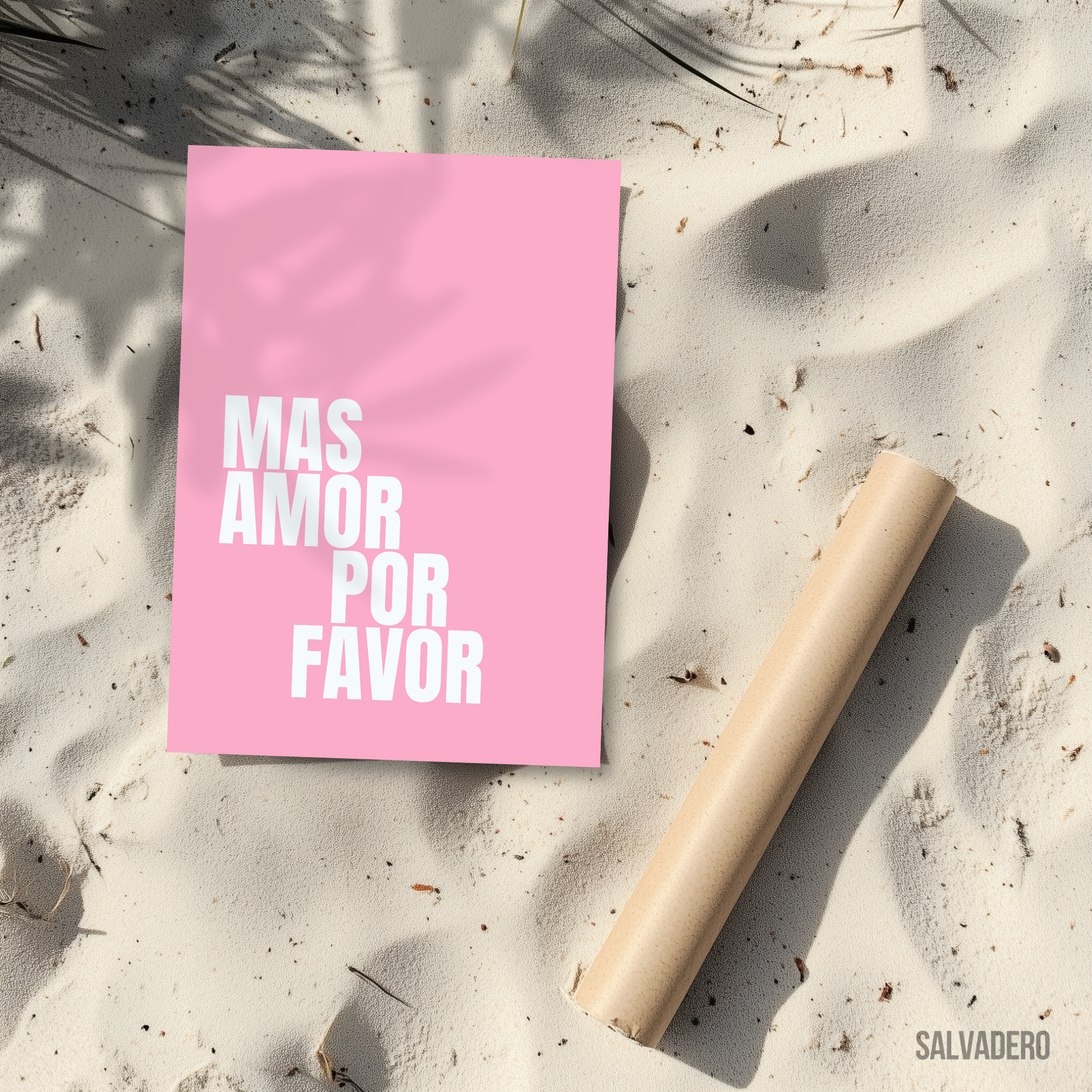Mas Amor Por Favor - Affiche 1