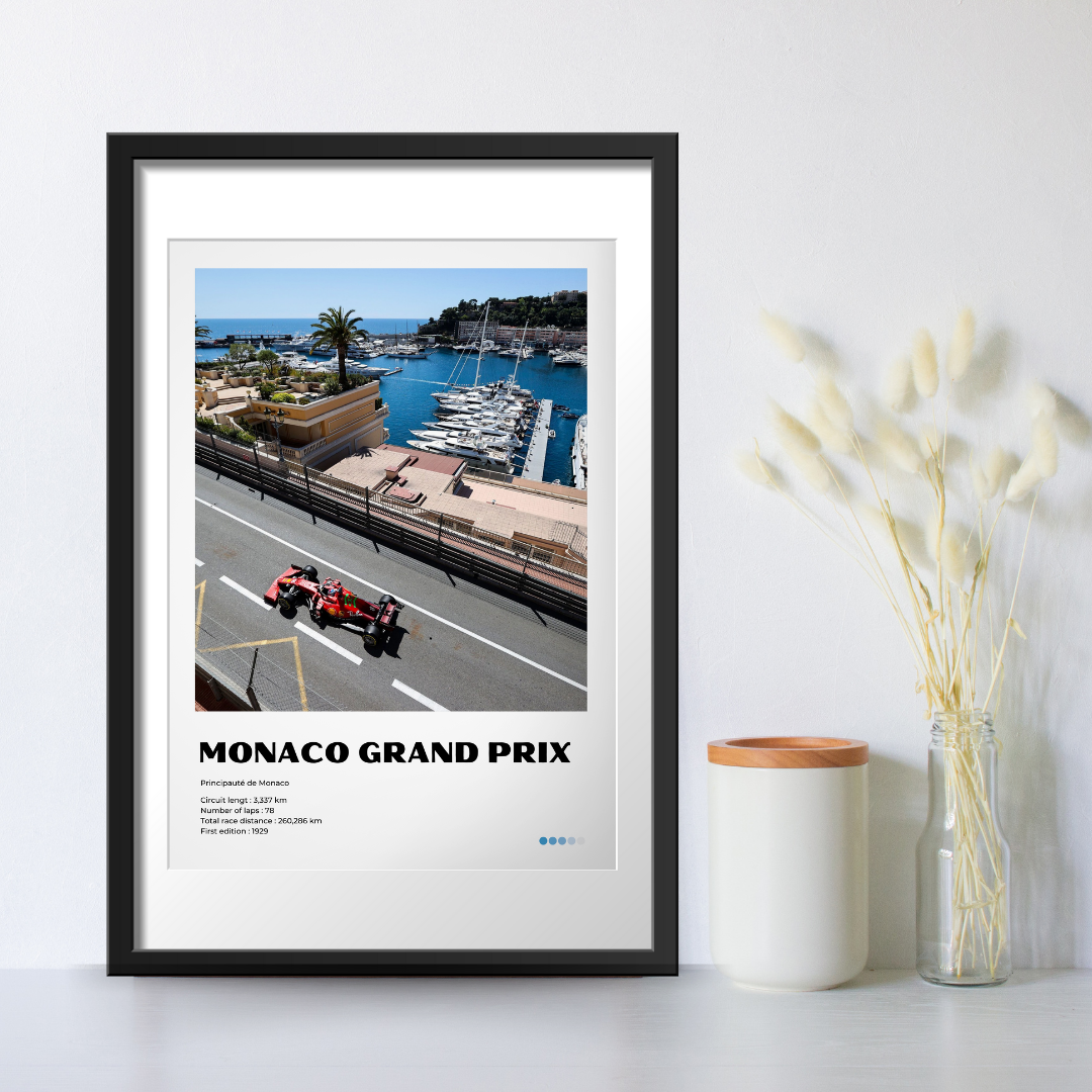 AFFICHE - Monaco Grand Prix